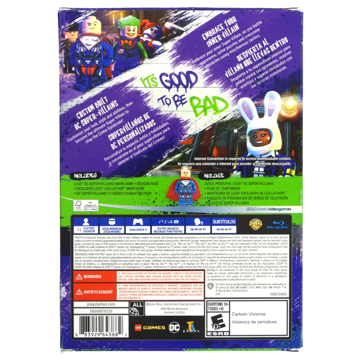 LEGO DC Super Villains [Deluxe Edition] (PlayStation 4 / PS4) - Image 2