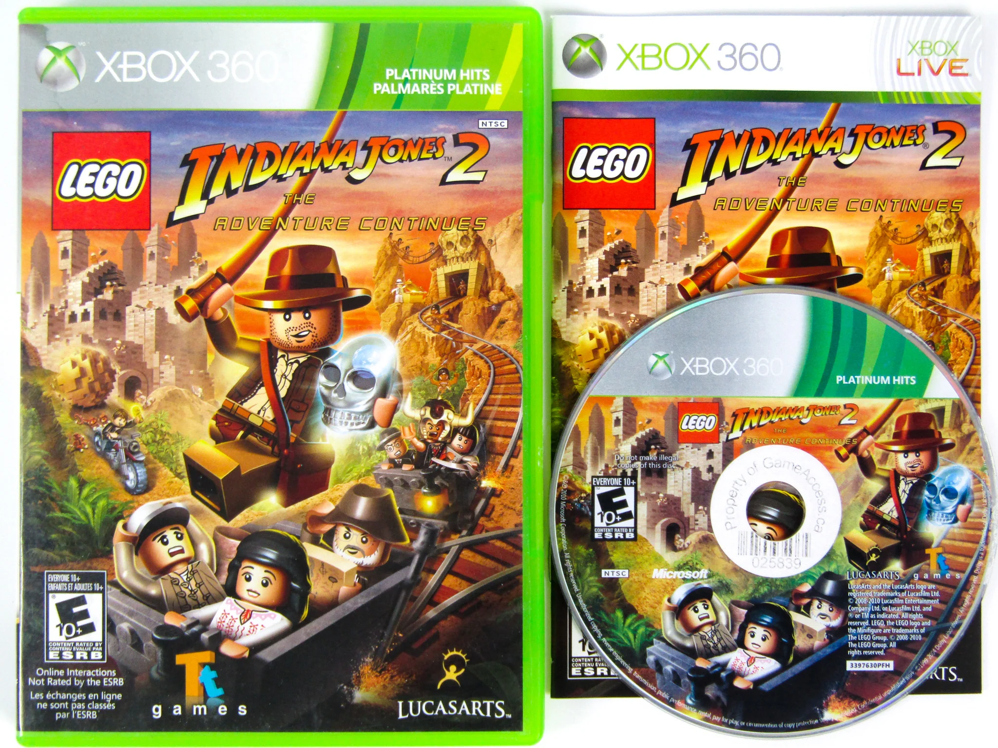 LEGO Indiana Jones 2: The Adventure Continues [Platinum Hits] (Xbox 360) - Image 2