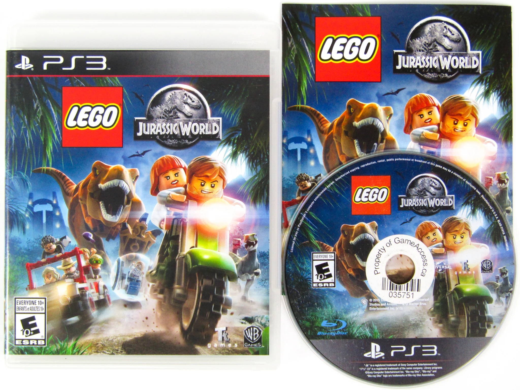 LEGO Jurassic World (PlayStation 3 / PS3) - Image 2