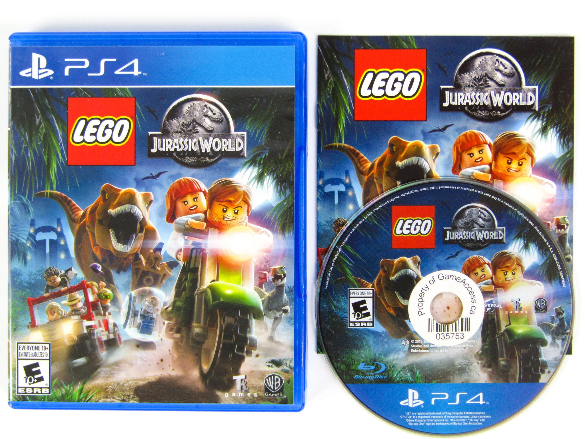 LEGO Jurassic World (PlayStation 4 / PS4) - Image 2