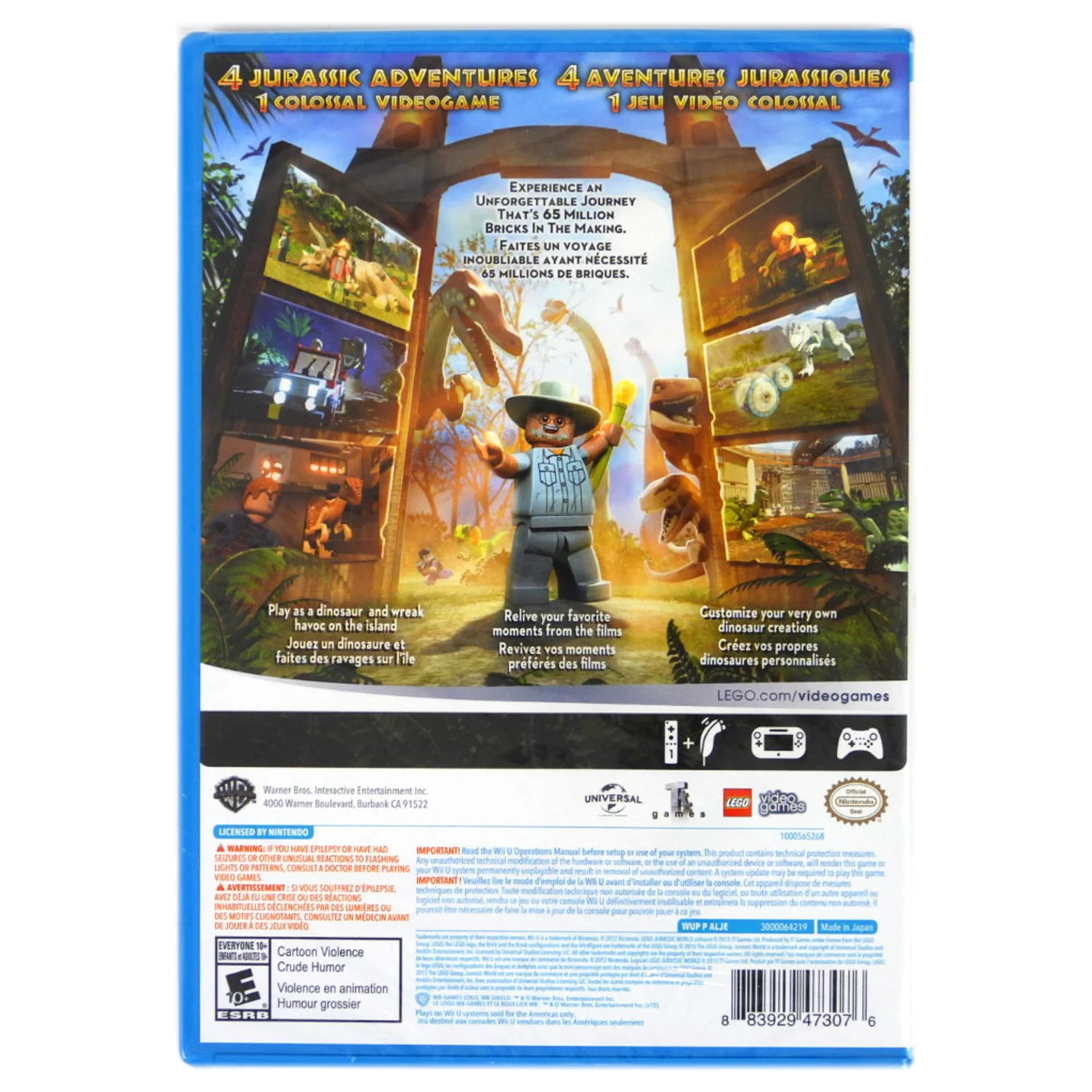 LEGO Jurassic World (Nintendo Wii U) - Image 2