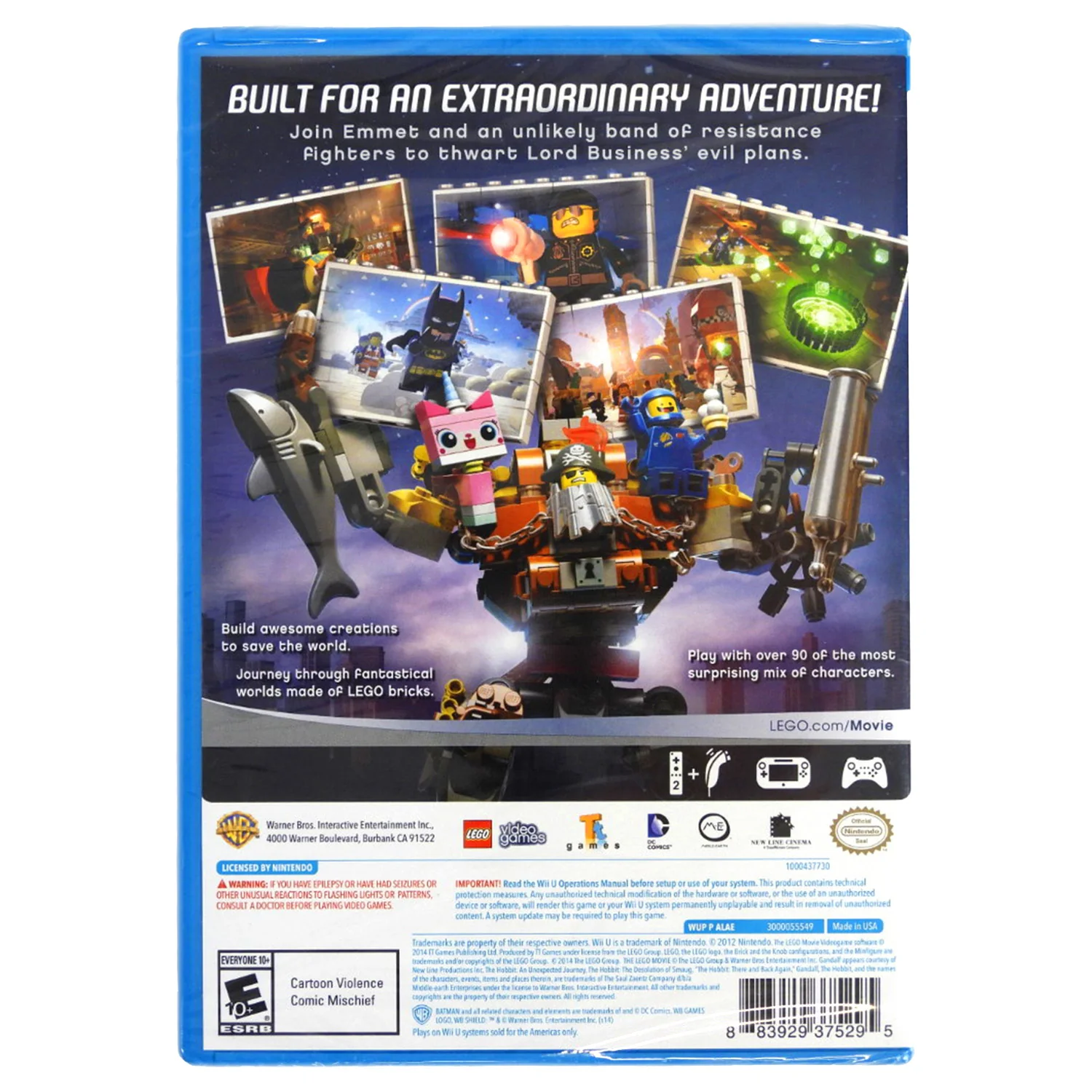 LEGO Movie Videogame (Nintendo Wii U) - Image 2