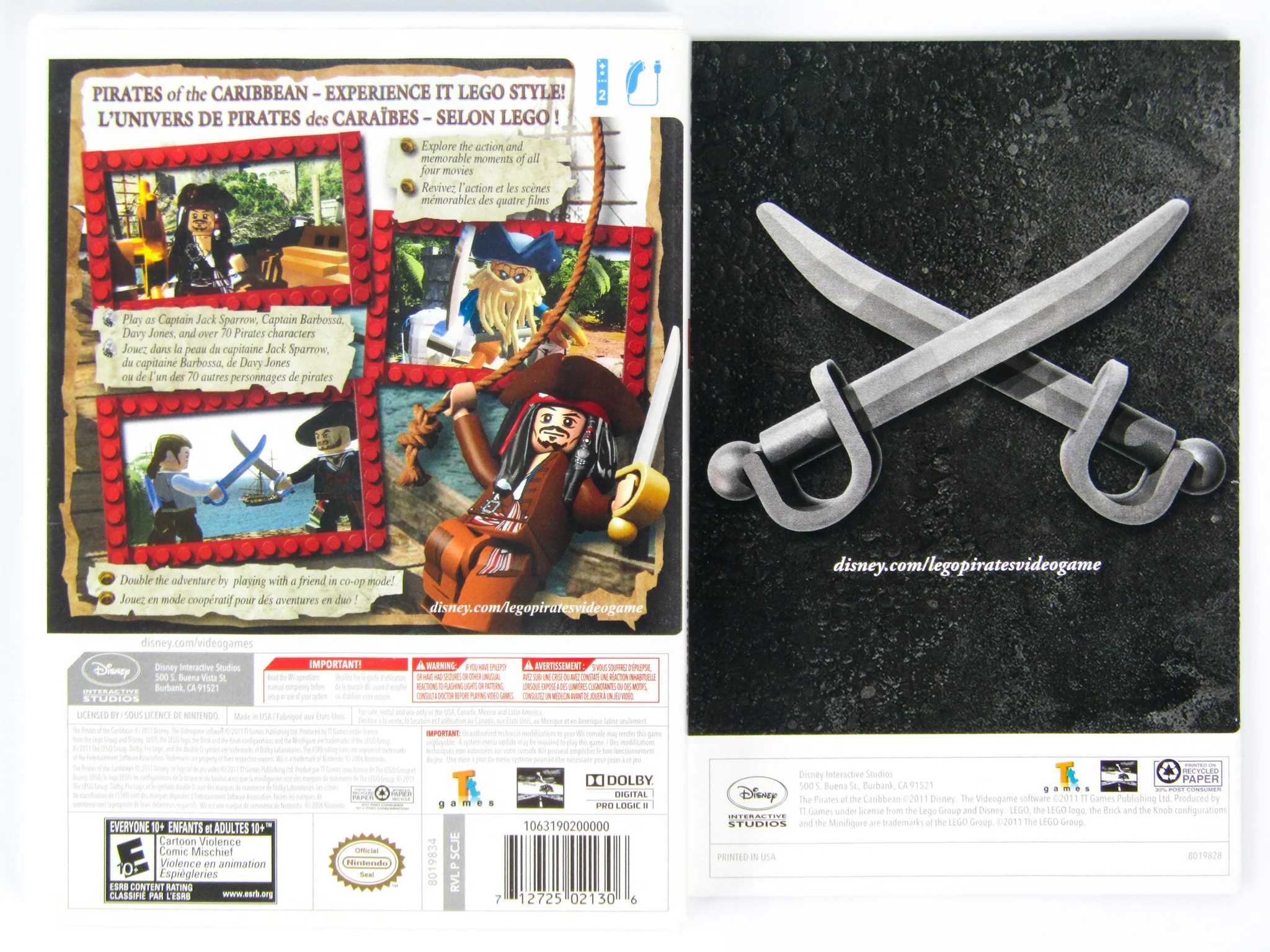 LEGO Pirates Of The Caribbean: The Video Game (Nintendo Wii) - Image 4