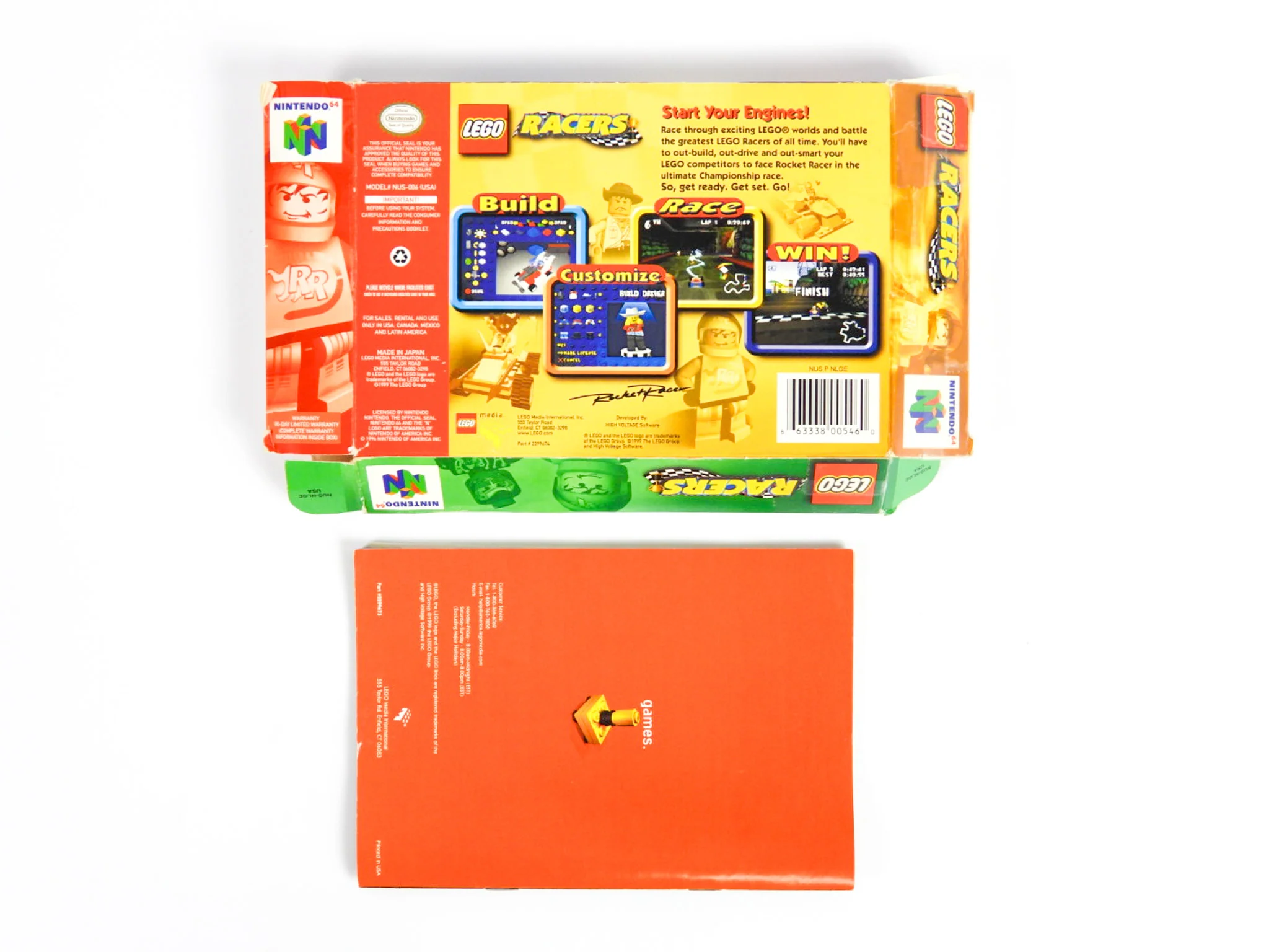 LEGO Racers [Box] (Nintendo 64 / N64) - Image 2