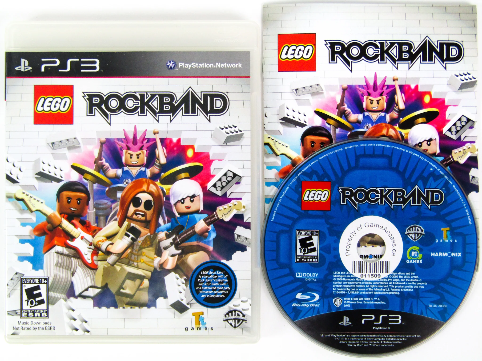 LEGO Rock Band (PlayStation 3 / PS3) - Image 2