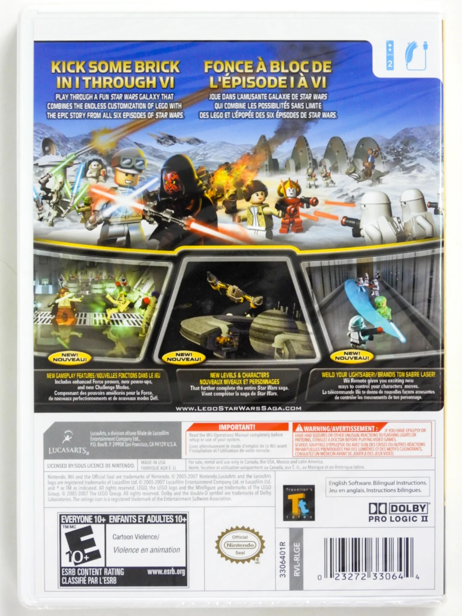 LEGO Star Wars Complete Saga (Nintendo Wii) - Image 2
