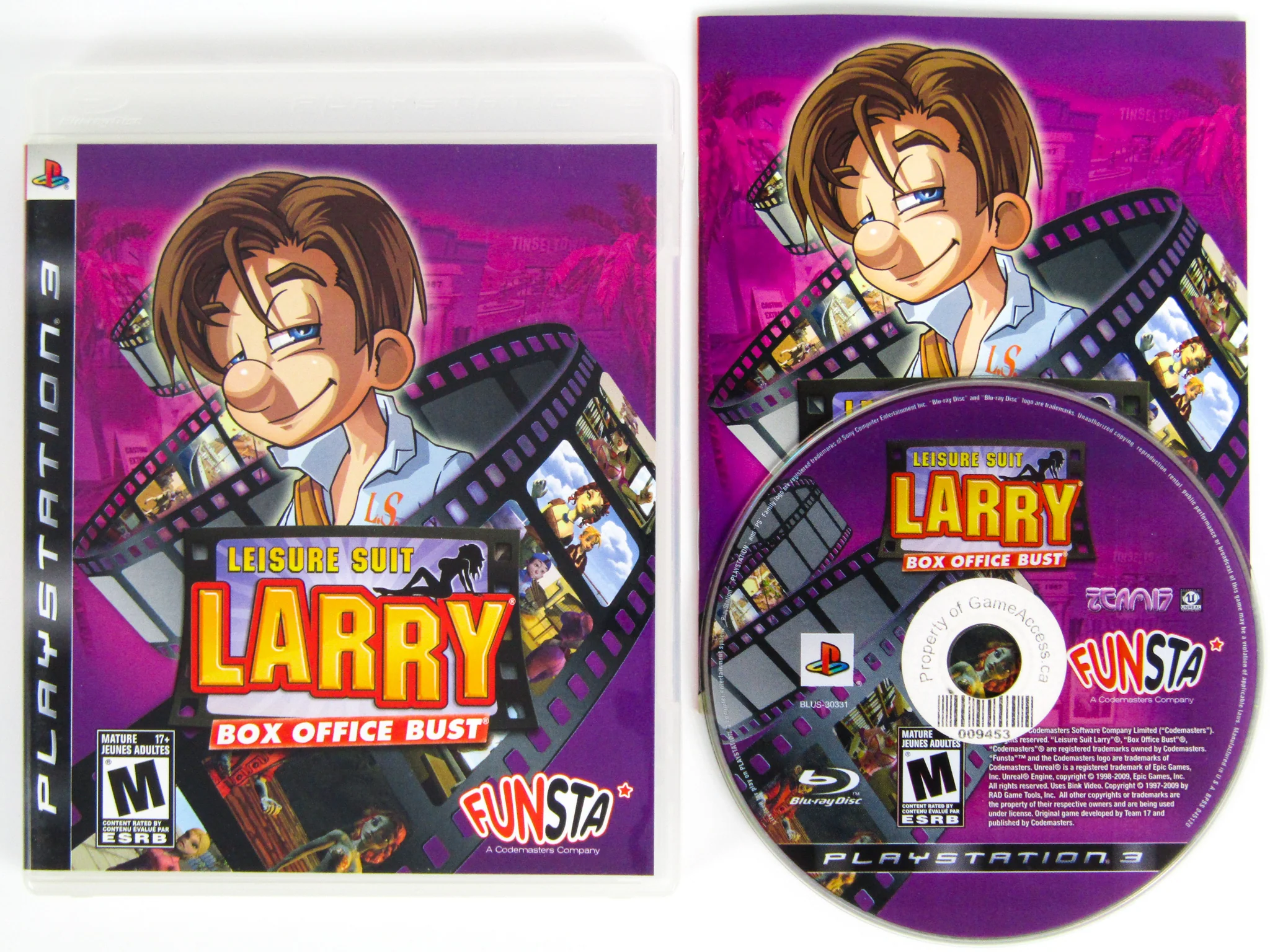 Leisure Suit Larry: Box Office Bust (PlayStation 3 / PS3) - Image 2