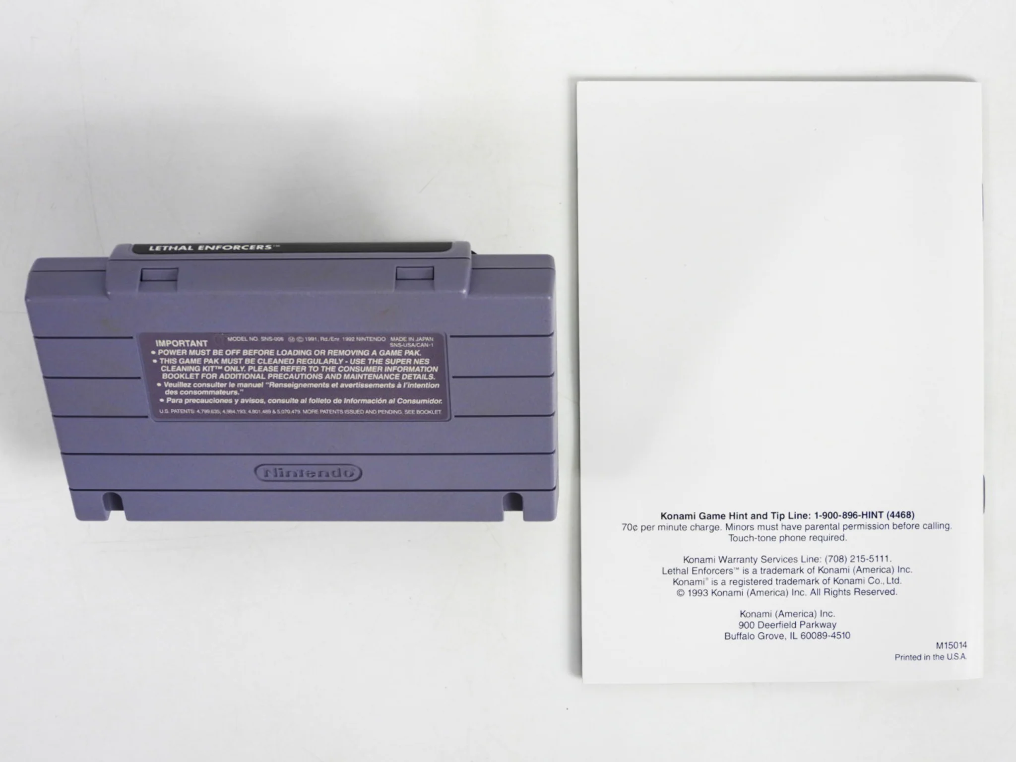 Lethal Enforcers [Gun Bundle] (Super Nintendo / SNES) - Image 11