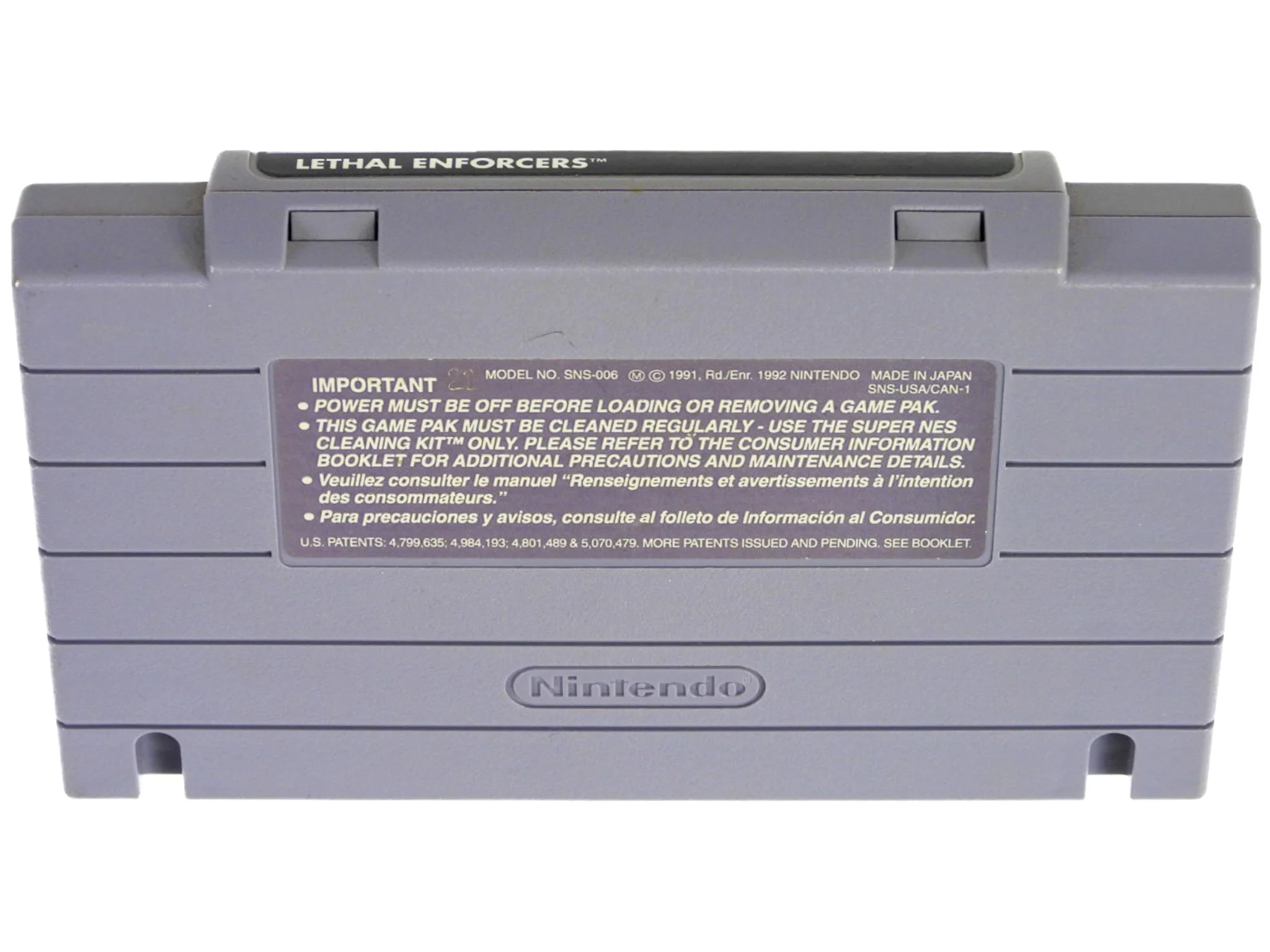Lethal Enforcers [Gun Bundle] (Super Nintendo / SNES) - Image 13