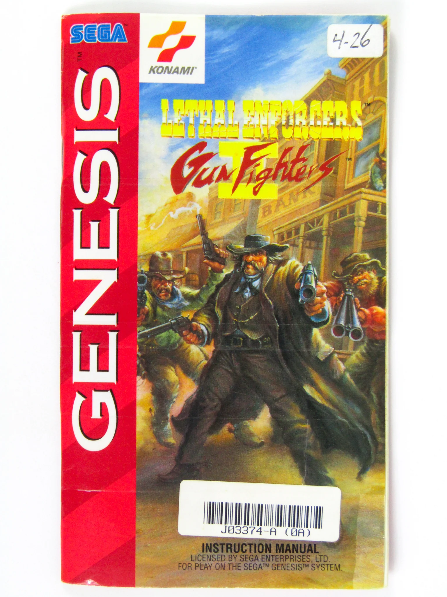 Lethal Enforcers II 2 (Sega Genesis) - Image 5