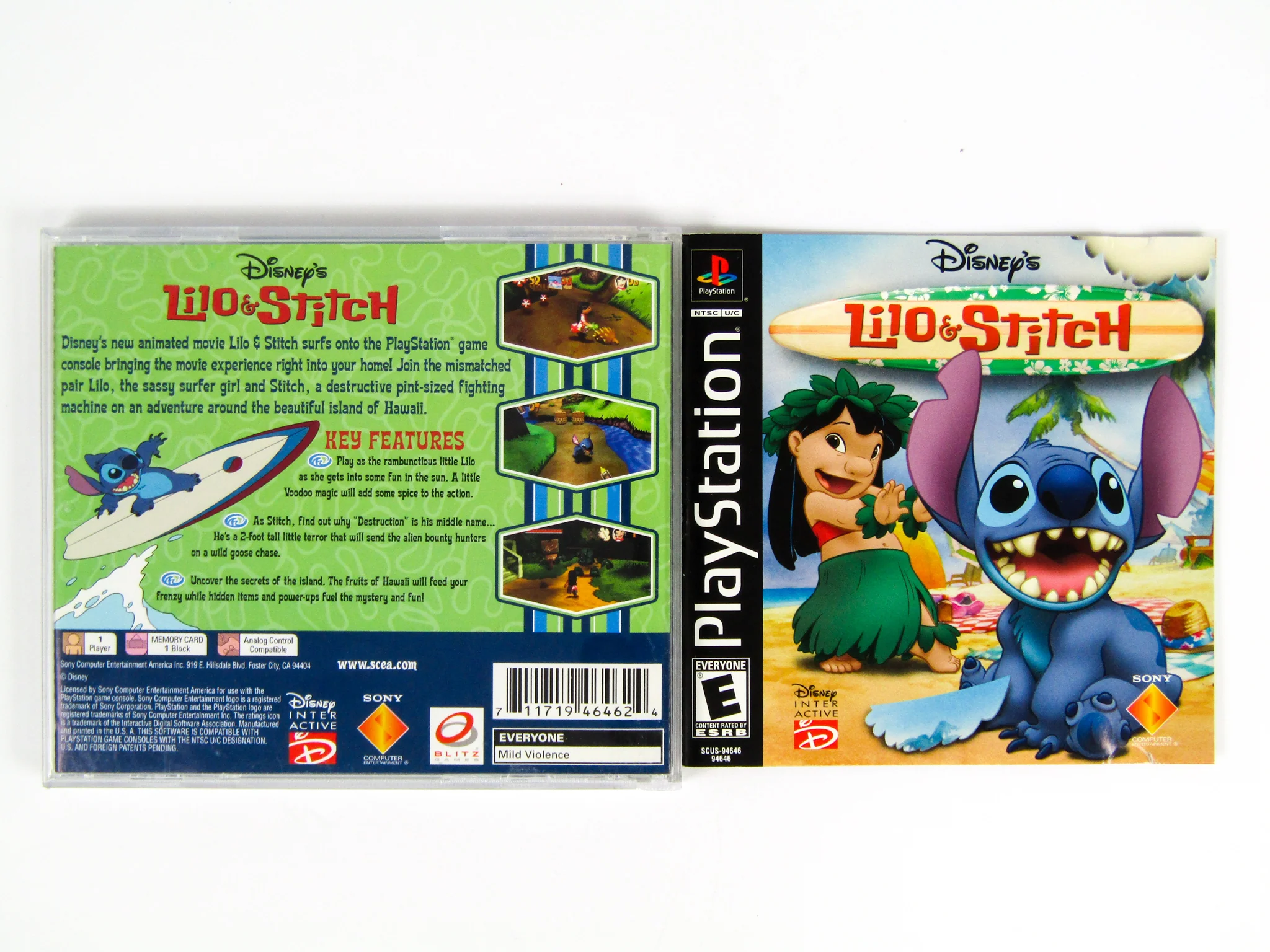 Lilo And Stitch (PlayStation / PS1) - Image 2