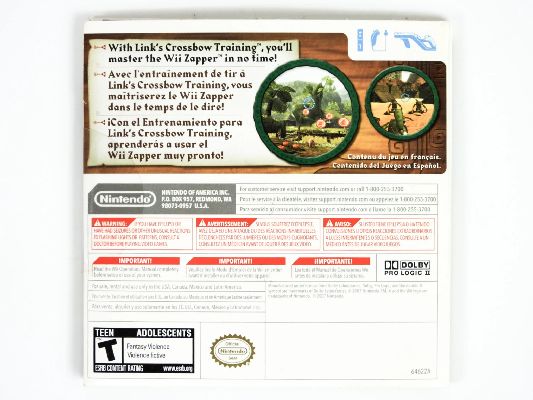 Link's Crossbow Training (Nintendo Wii) - Image 2