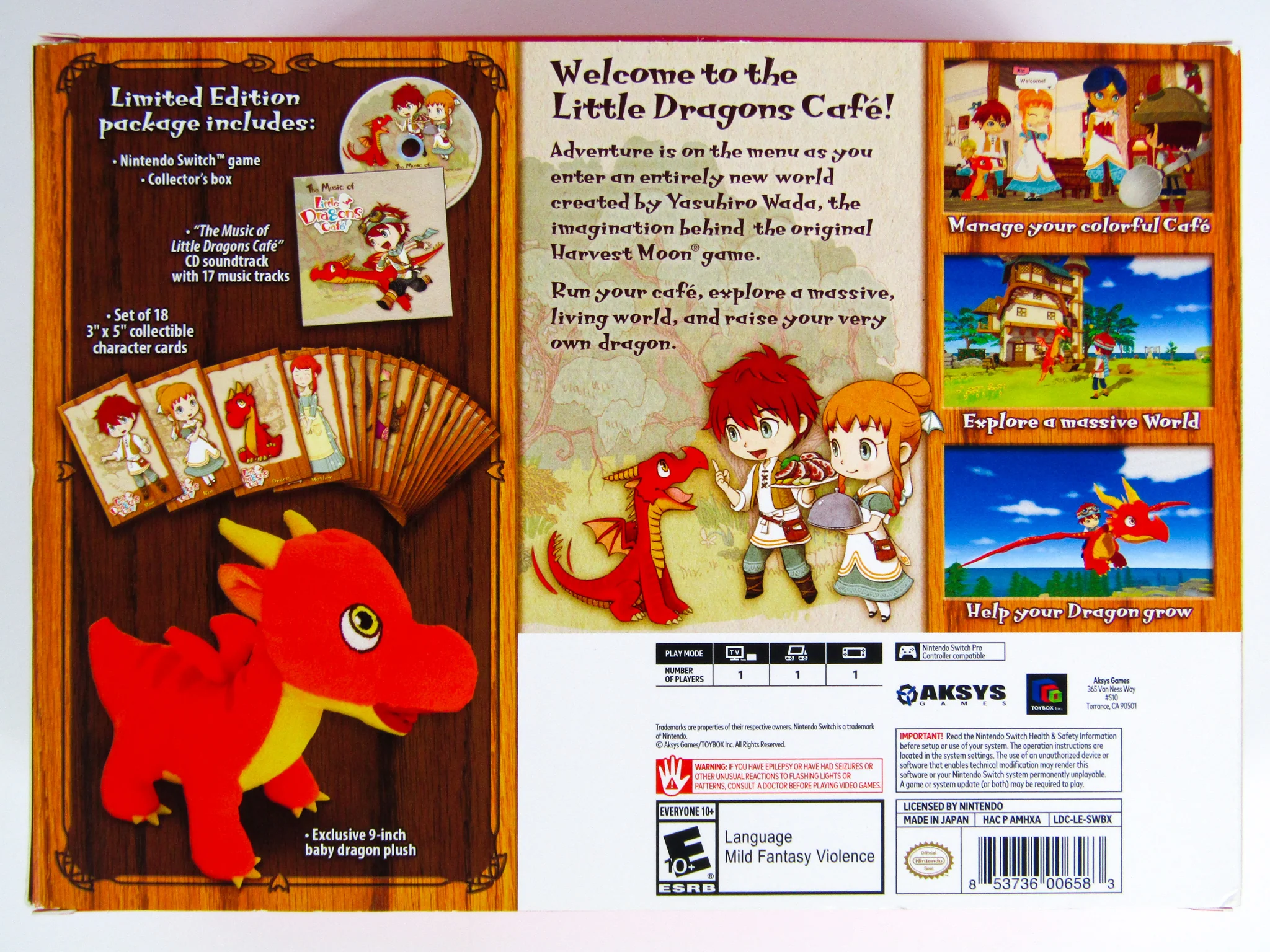 Little Dragons Cafe [Limited Edition] (Nintendo Switch) - Image 2