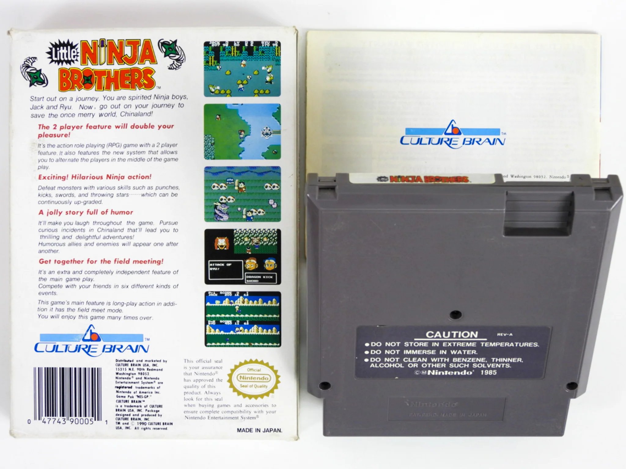Little Ninja Brothers (Nintendo / NES) - Image 2
