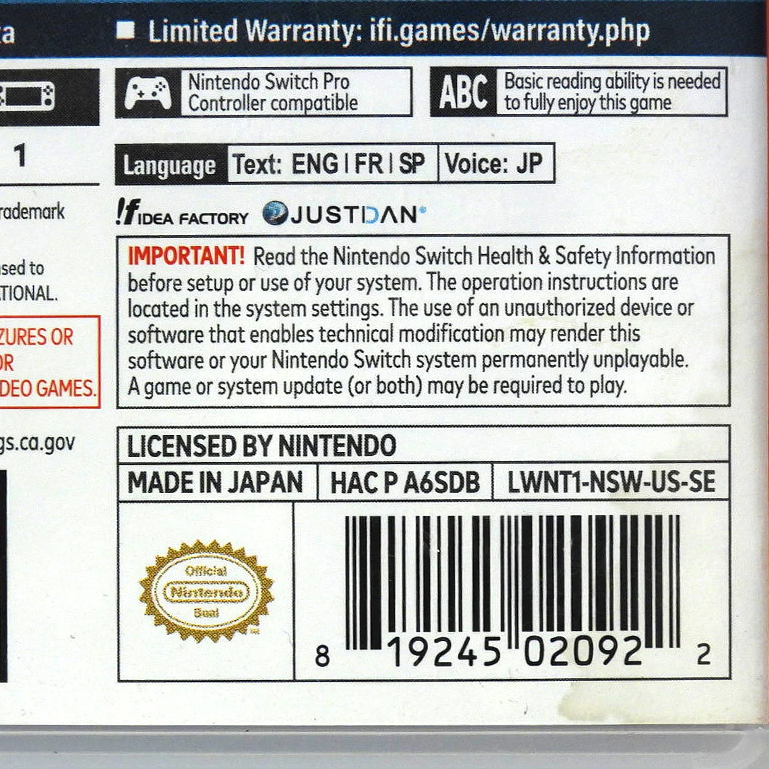 Little Witch Nobeta (Nintendo Switch) - Image 2