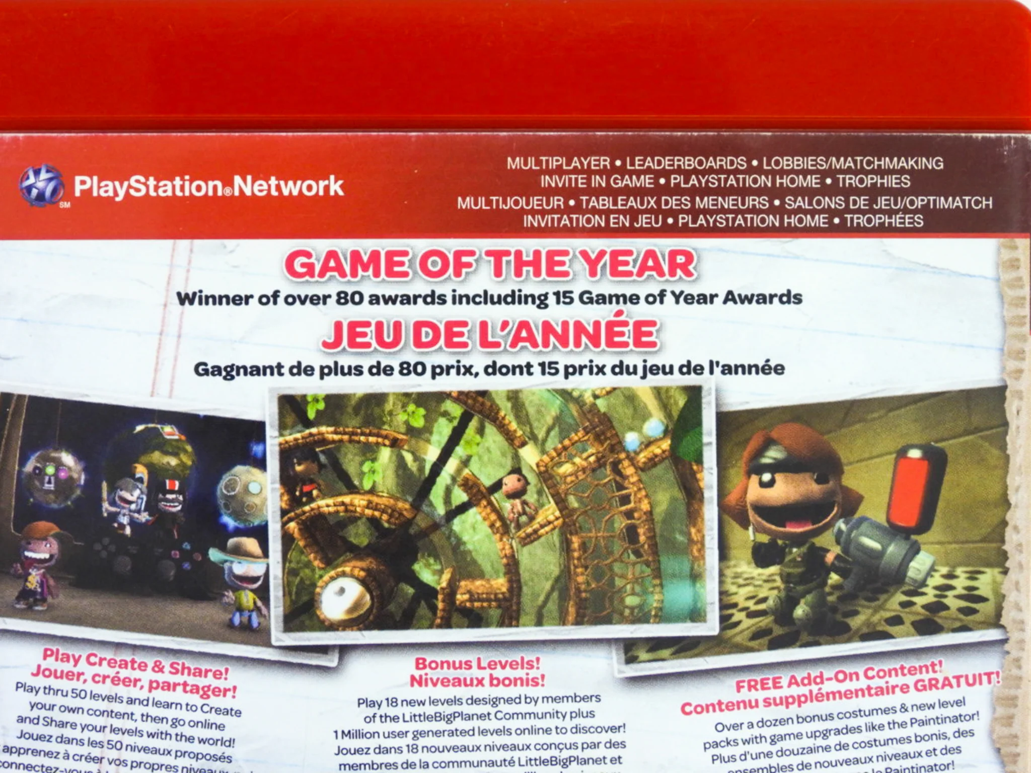 LittleBigPlanet [Game of the Year] [Greatest Hits] [Not For Resale] (PlayStation 3 / PS3) - Image 4