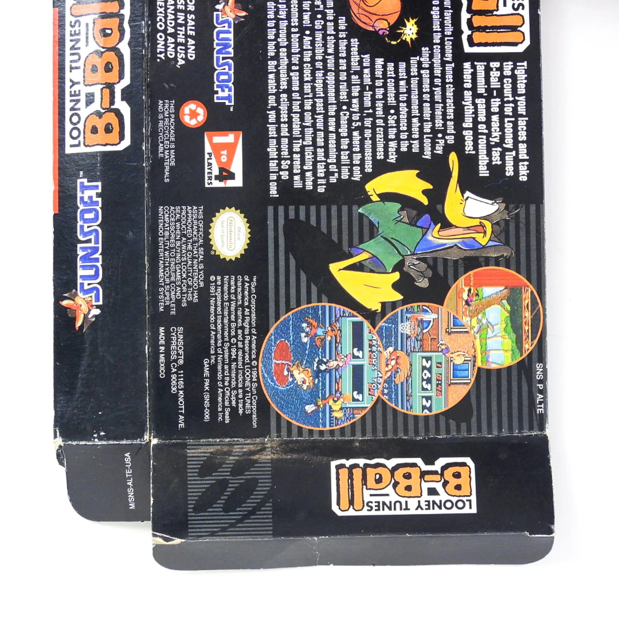 Looney Tunes B-Ball [Box] (Super Nintendo / SNES) - Image 5