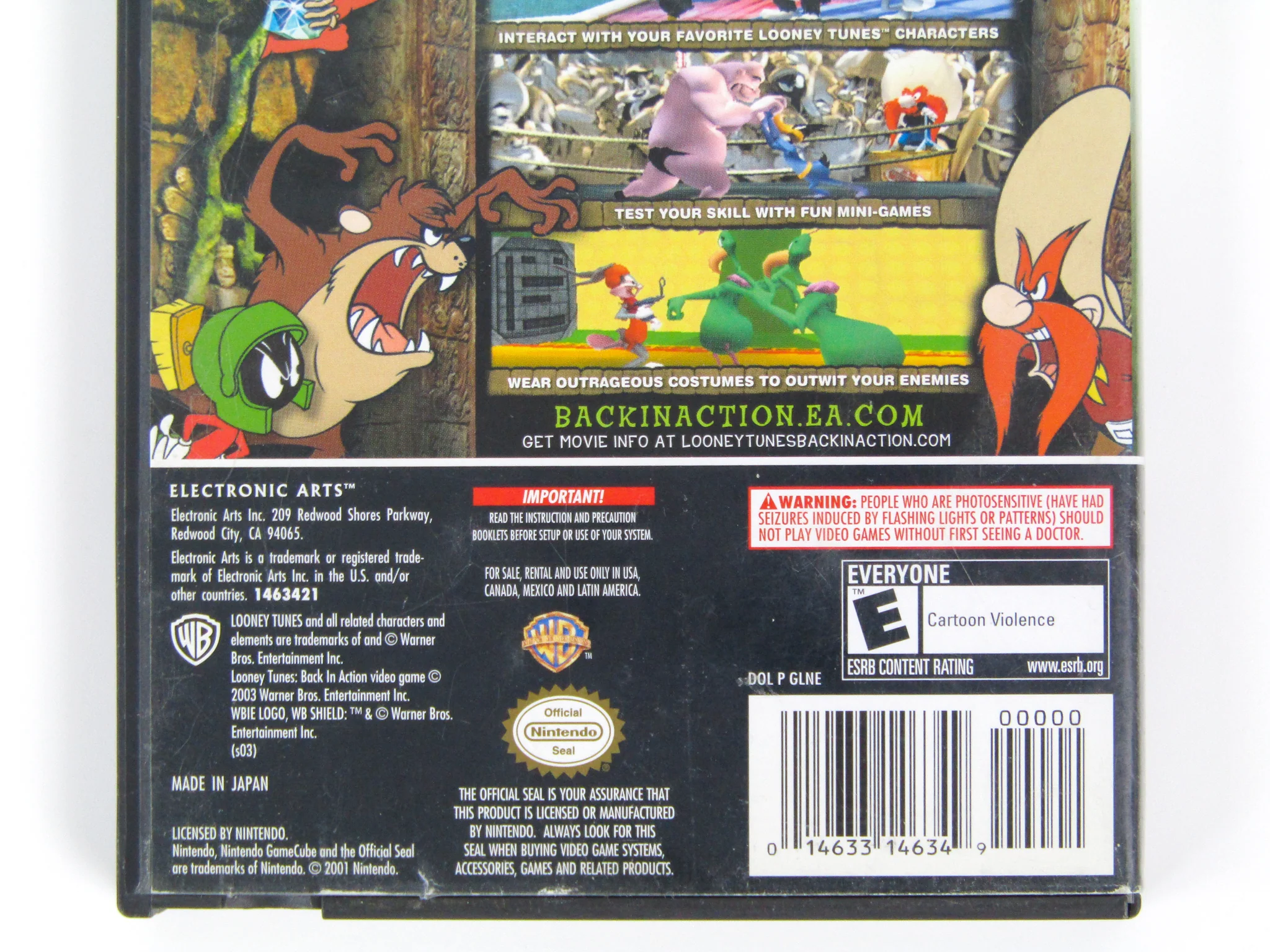 Looney Tunes Back in Action (Nintendo GameCube) - Image 4