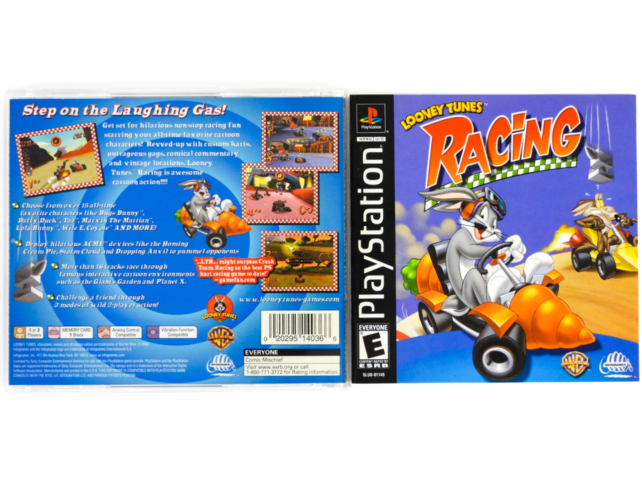 Looney Tunes Racing (PlayStation / PS1) - Image 2