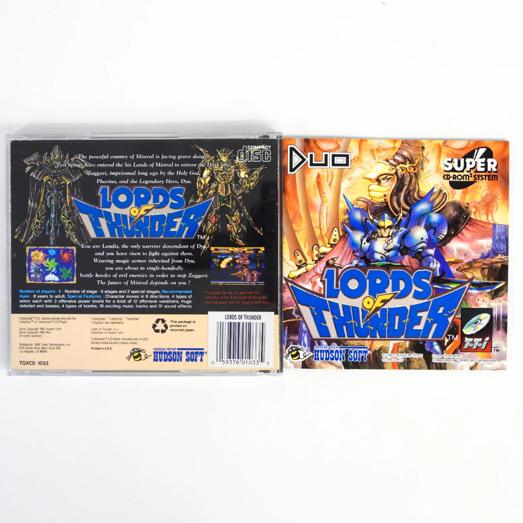 Lords of Thunder [Super CD-ROM²] (Turbografx-CD) - Image 2