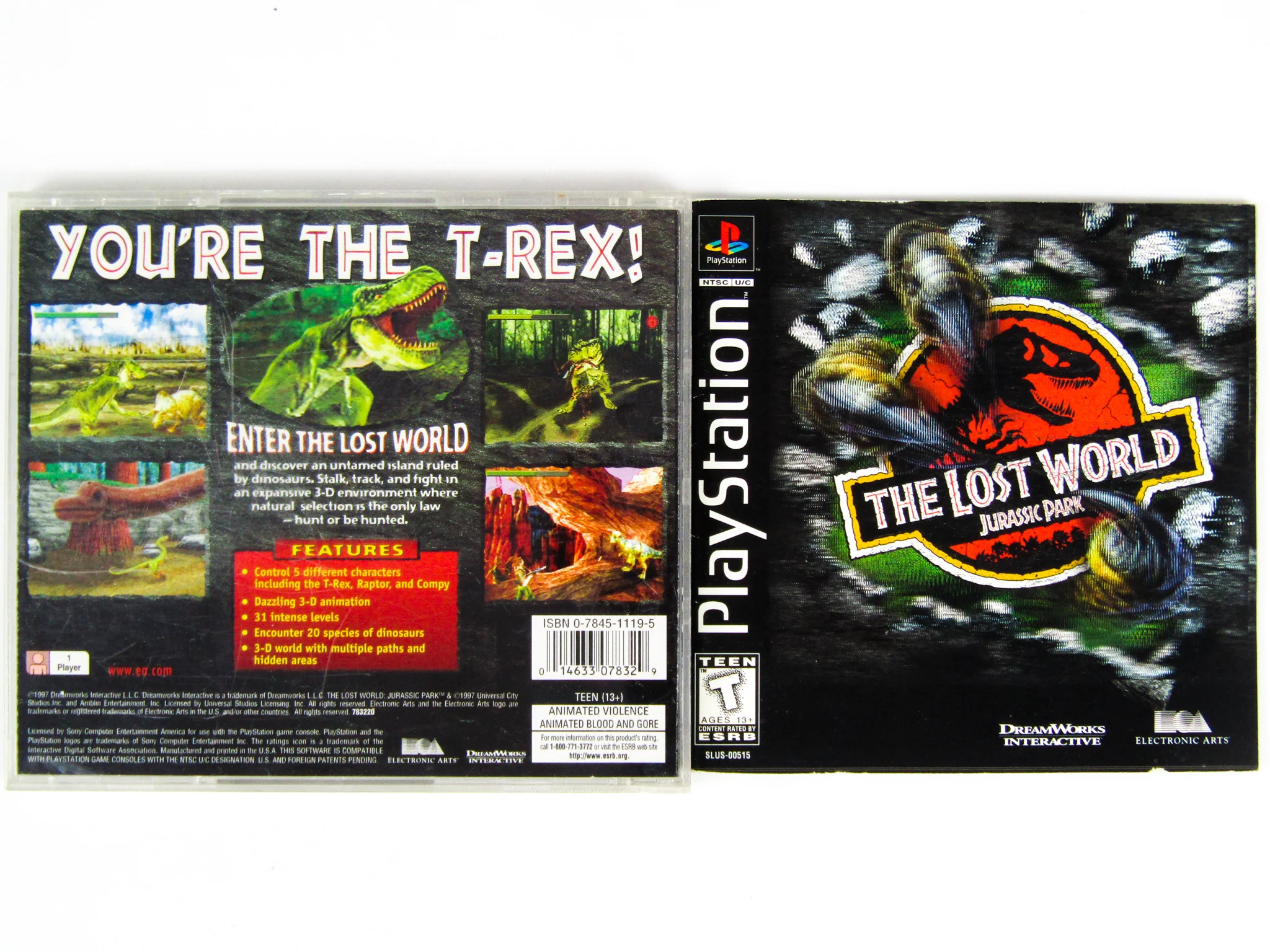 Lost World Jurassic Park (PlayStation / PS1) - Image 4