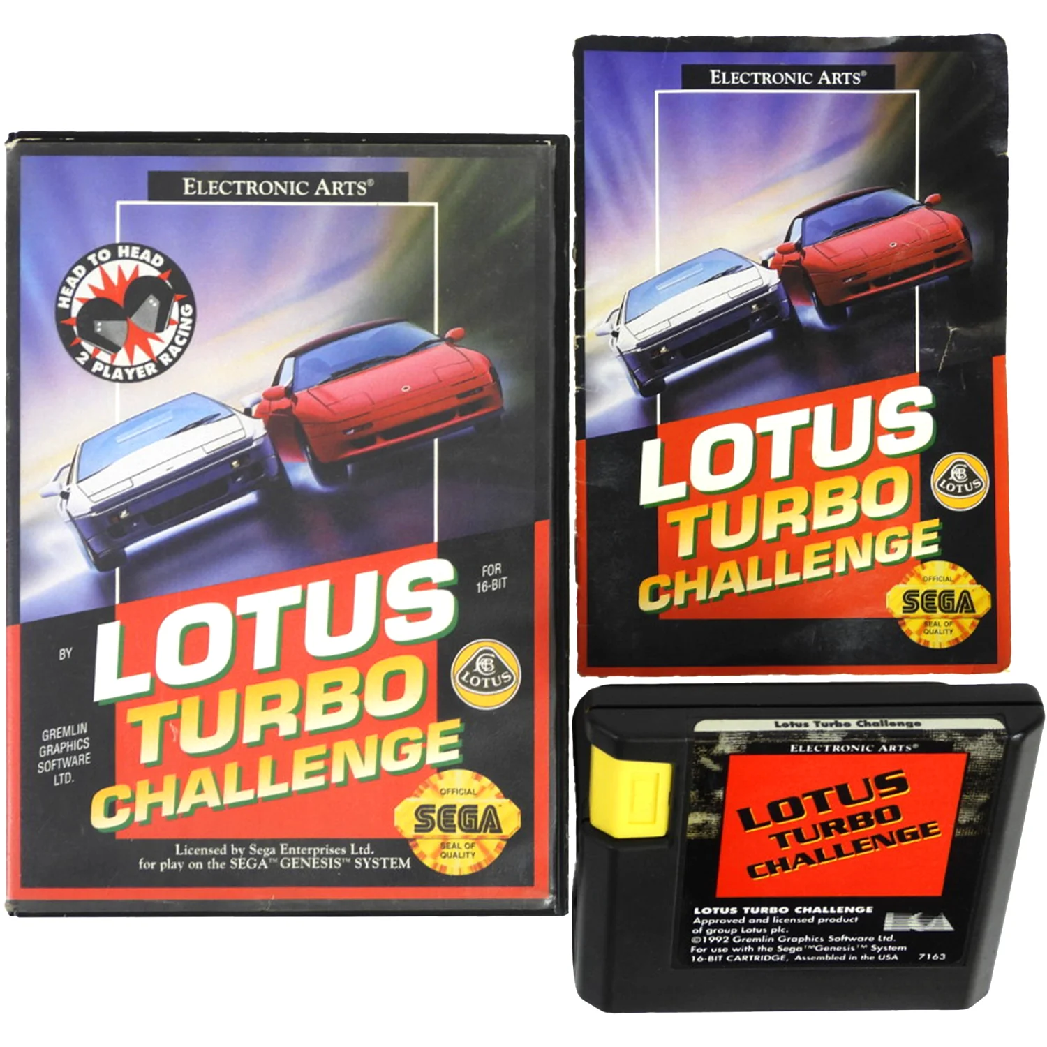 Lotus Turbo Challenge (Sega Genesis)