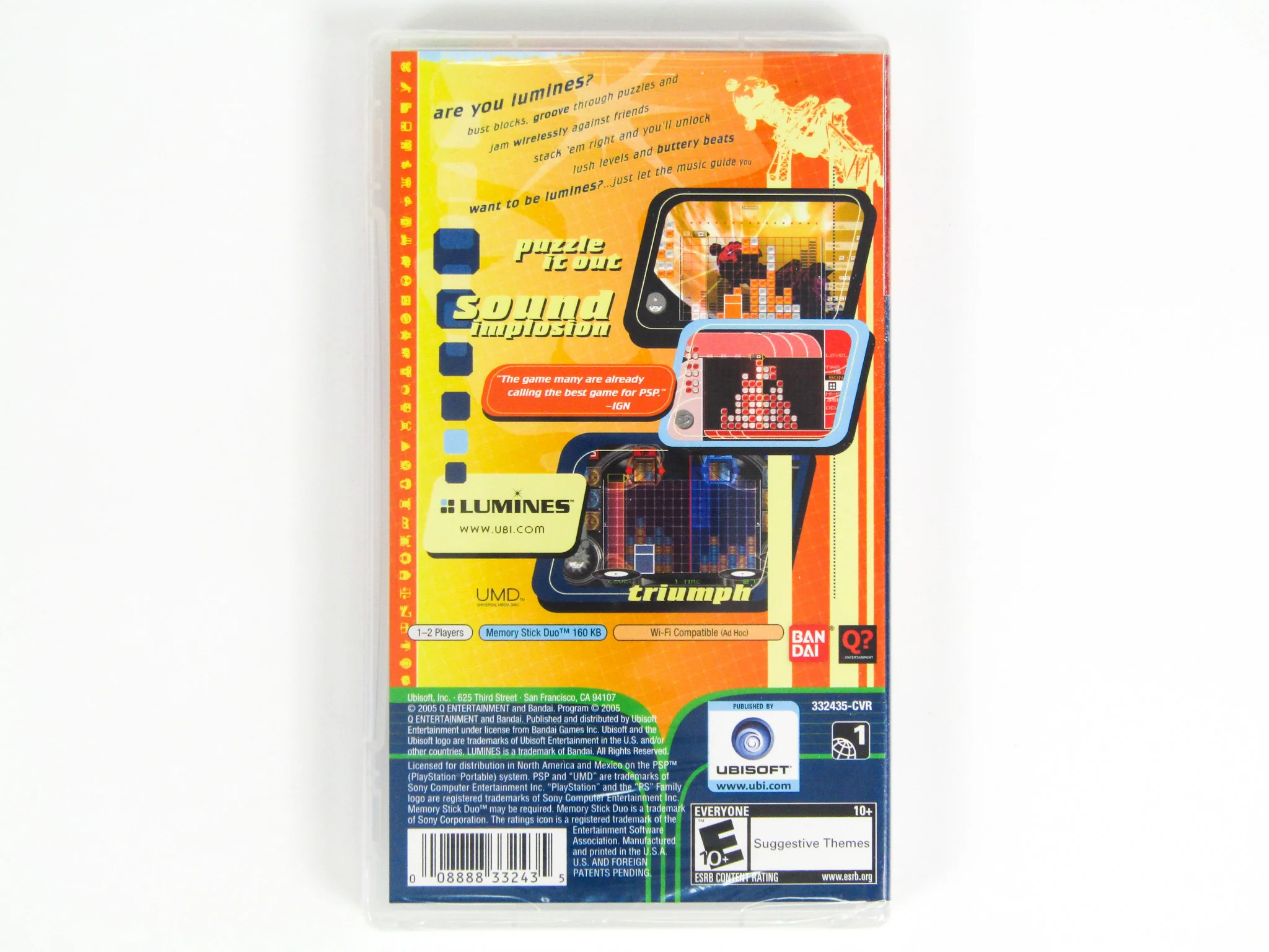 Lumines [Greatest Hits] (PlayStation Portable / PSP) - Image 2