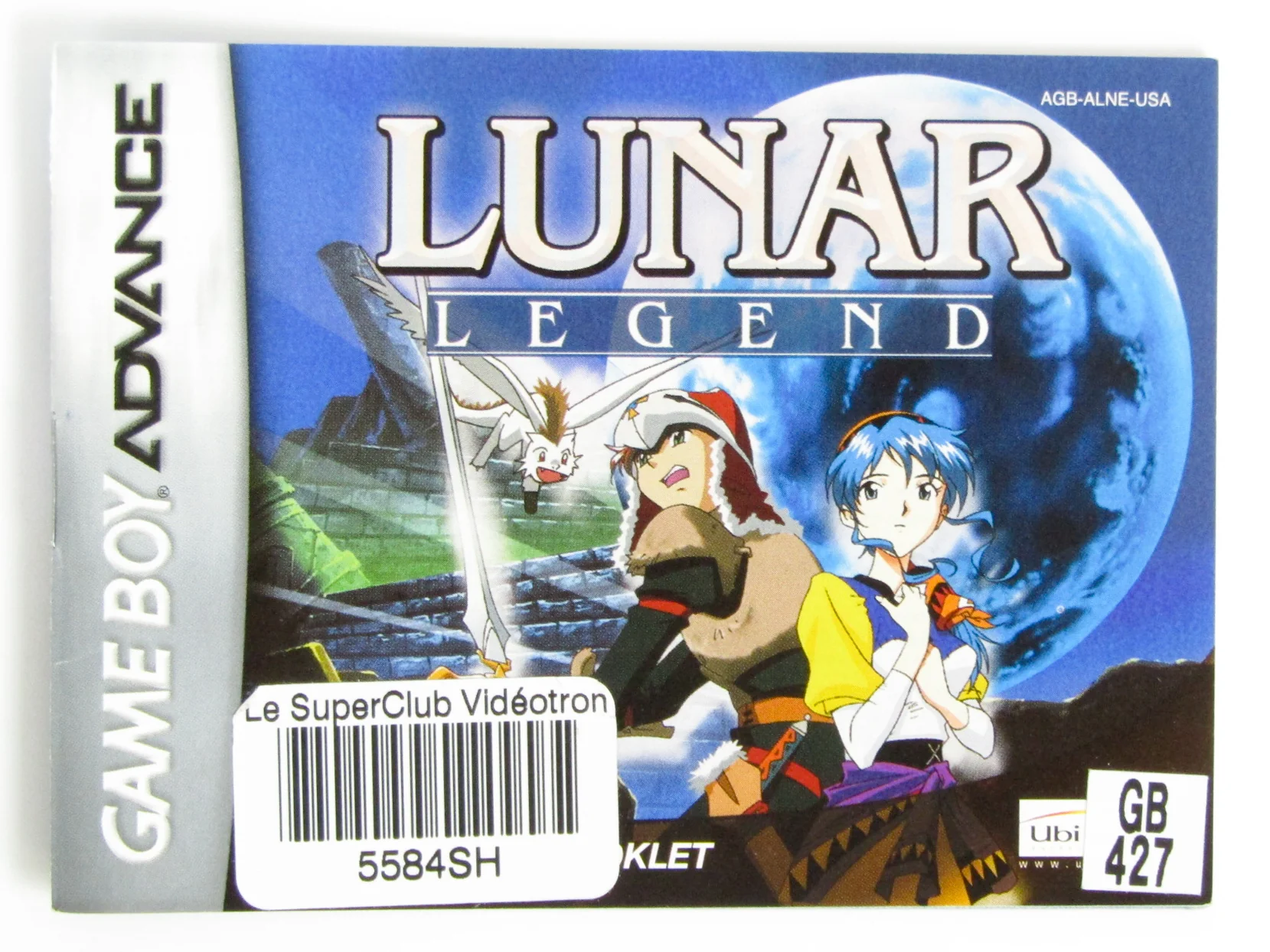 Lunar Legend [Manual] (Nintendo Game Boy Advance / GBA) - Image 3
