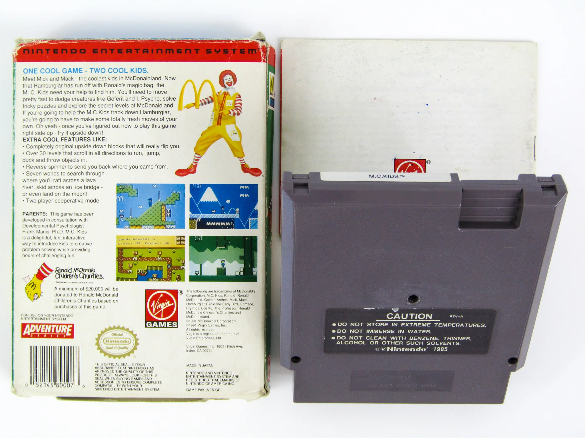 M.C. Kids (Nintendo / NES) - Image 2