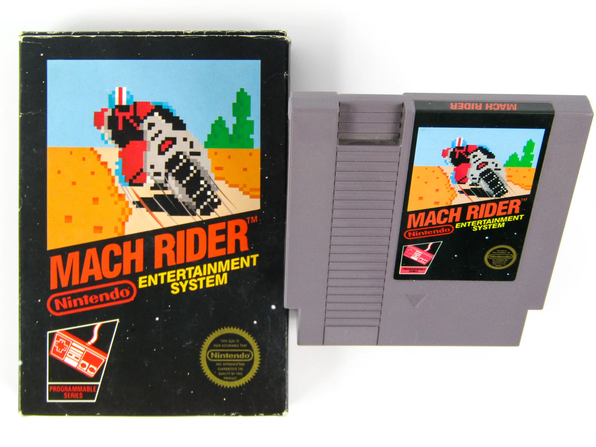 Mach Rider [5 Screw] (Nintendo / NES) - Image 3