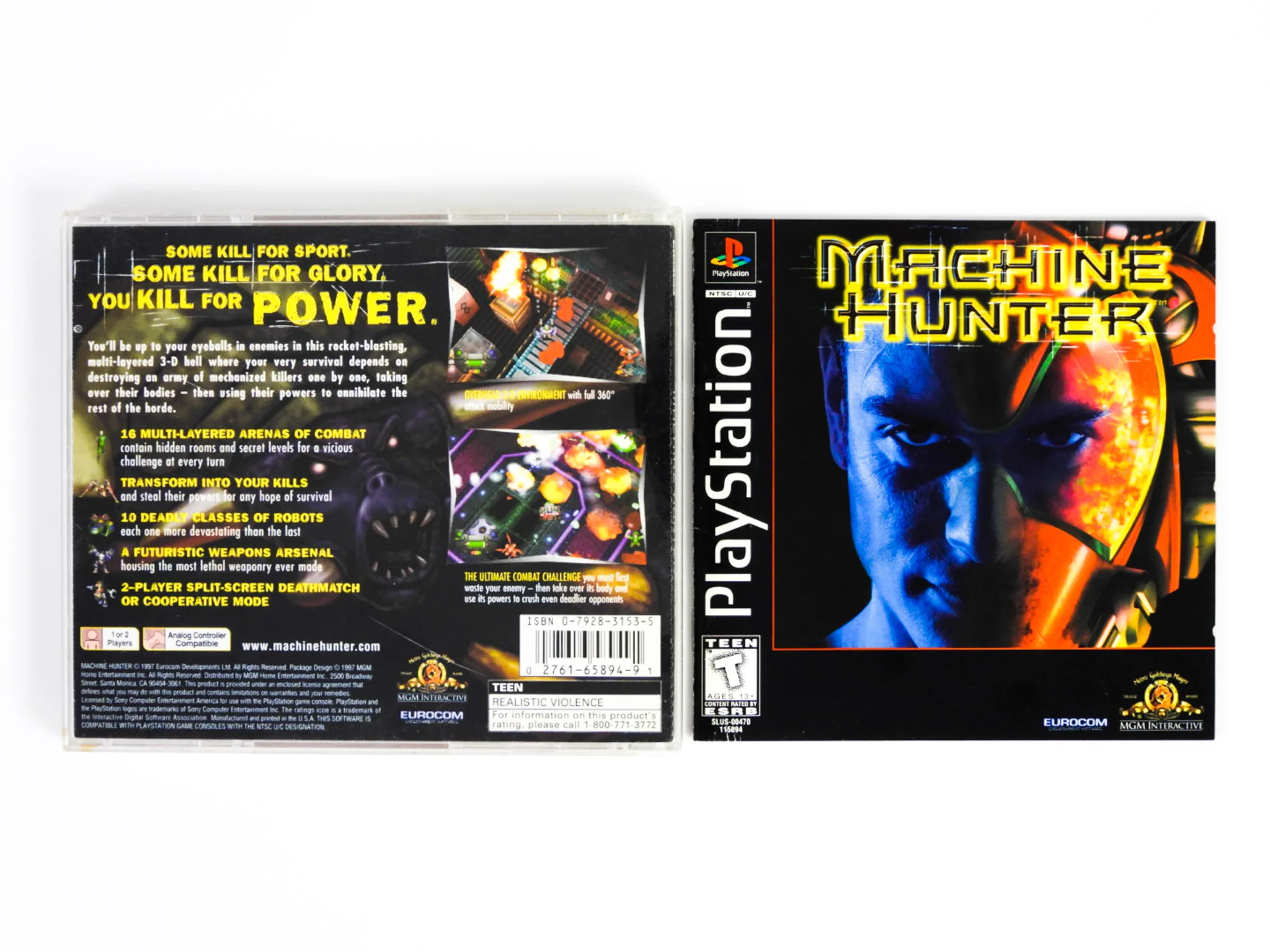 Machine Hunter (PlayStation / PS1) - Image 2
