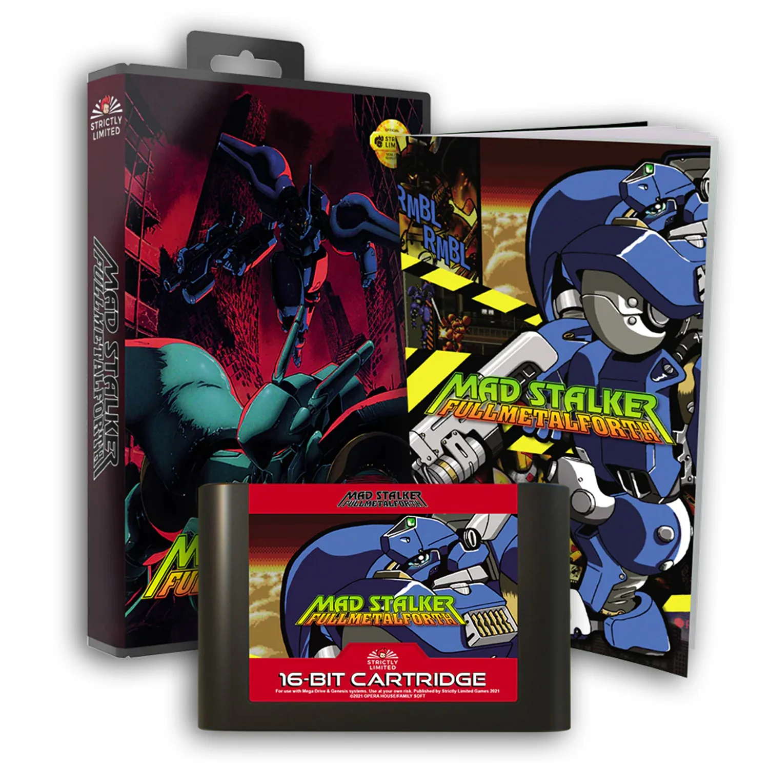 Mad Stalker: Full Metal Forth [Strictly Limited Games] (Sega Genesis)