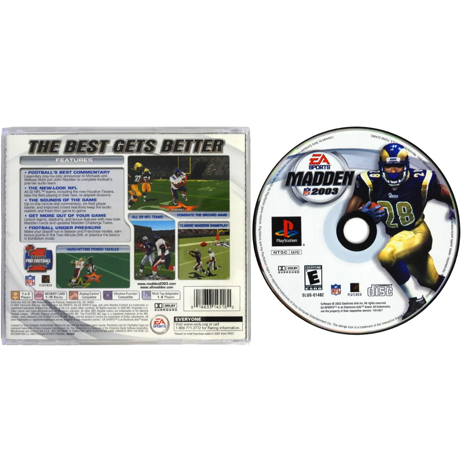 Madden 2003 (PlayStation / PS1) - Image 4