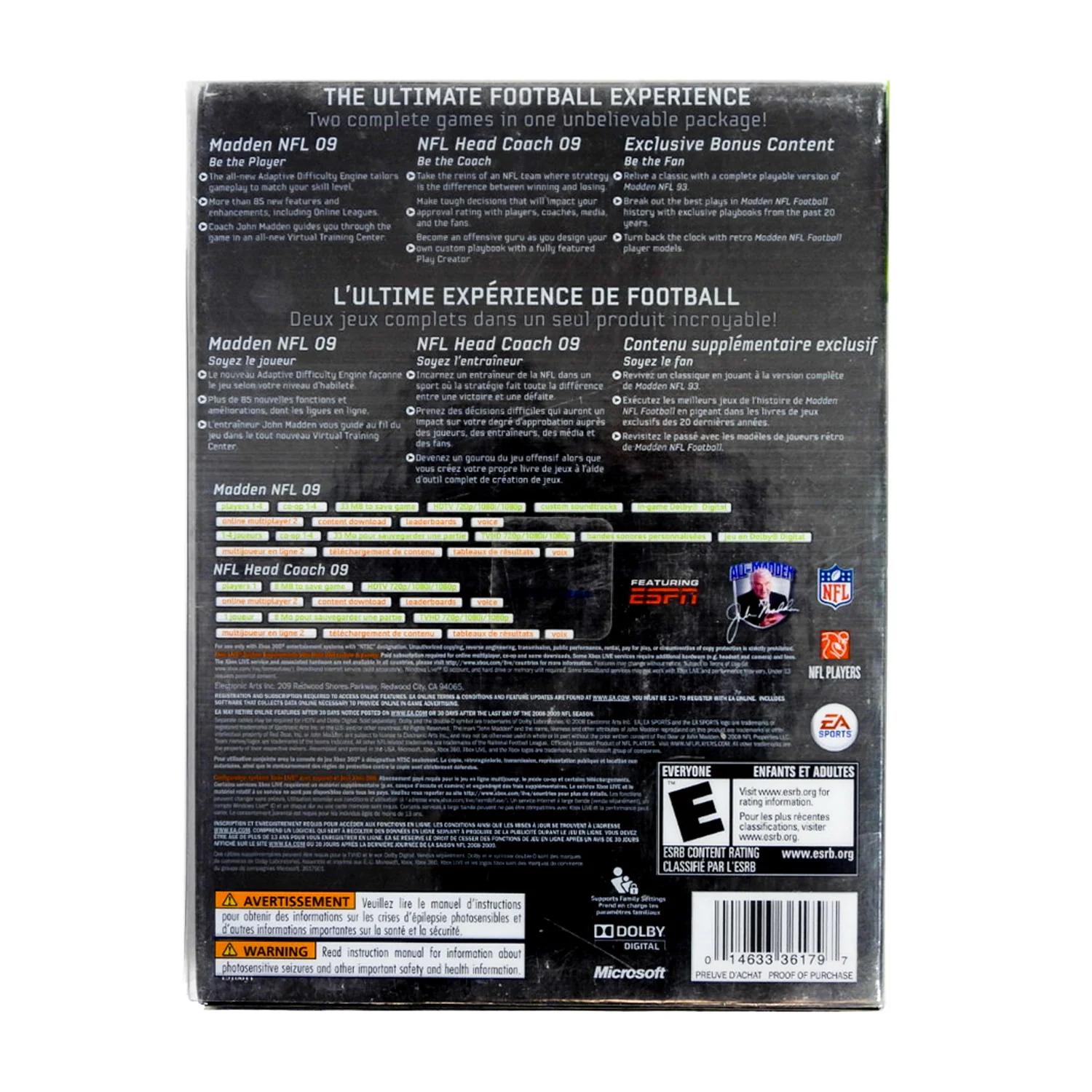 Madden 2009 20th Anniversary Edition [Collector's Edition] (Xbox 360) - Image 2