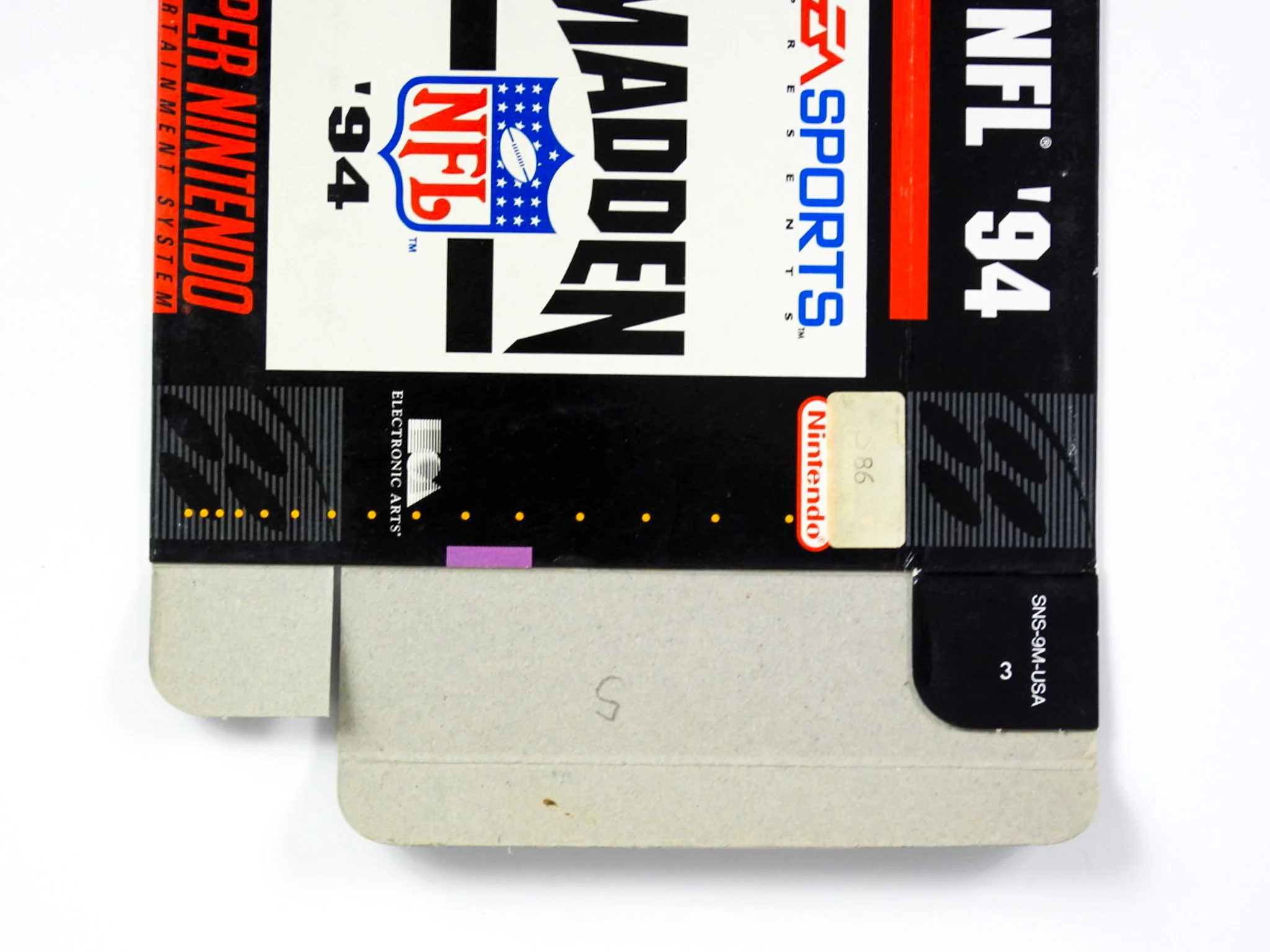 Madden NFL '94 [Box] (Super Nintendo / SNES) - Image 3