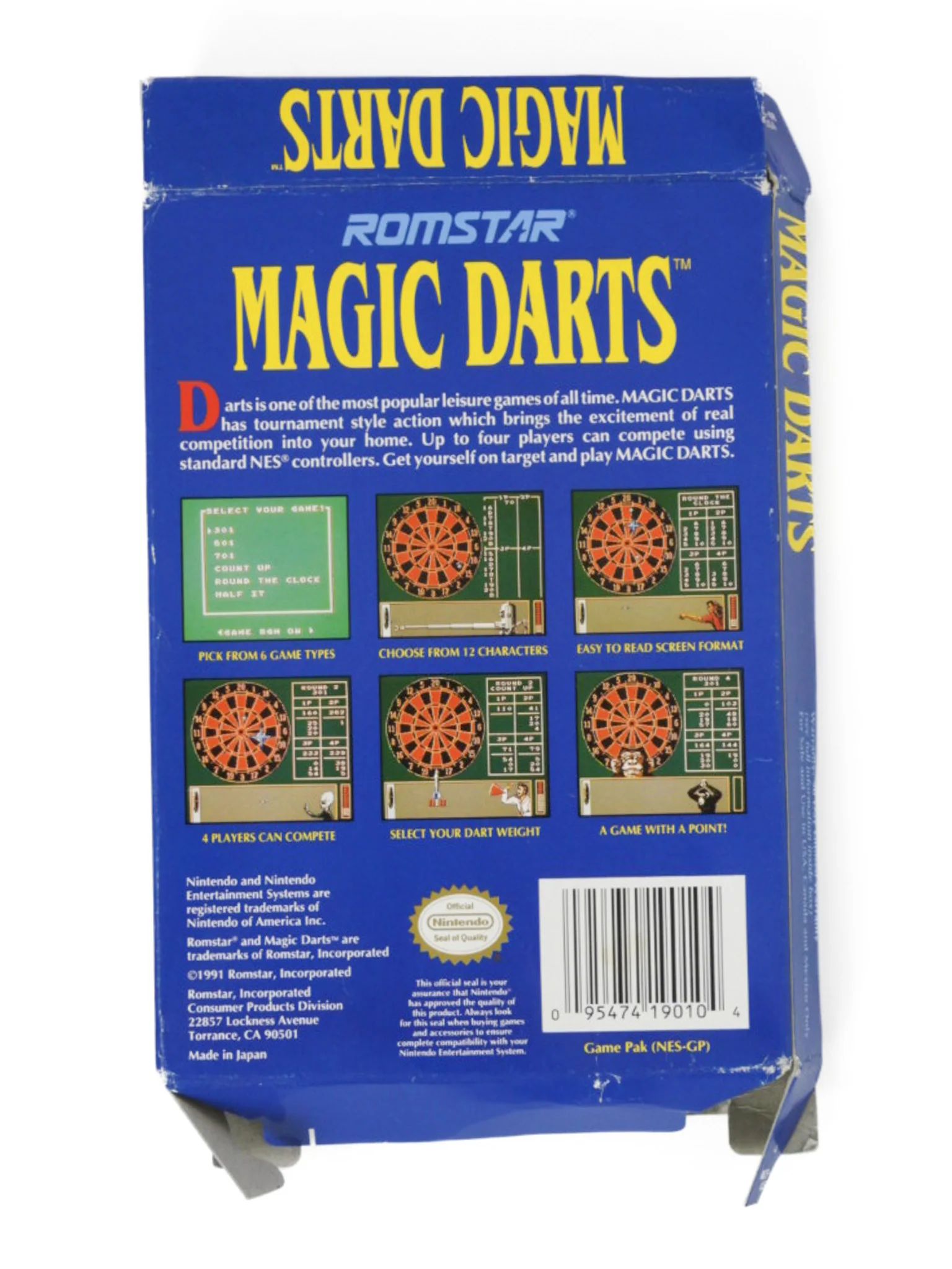 Magic Darts [Box] (Nintendo / NES) - Image 2