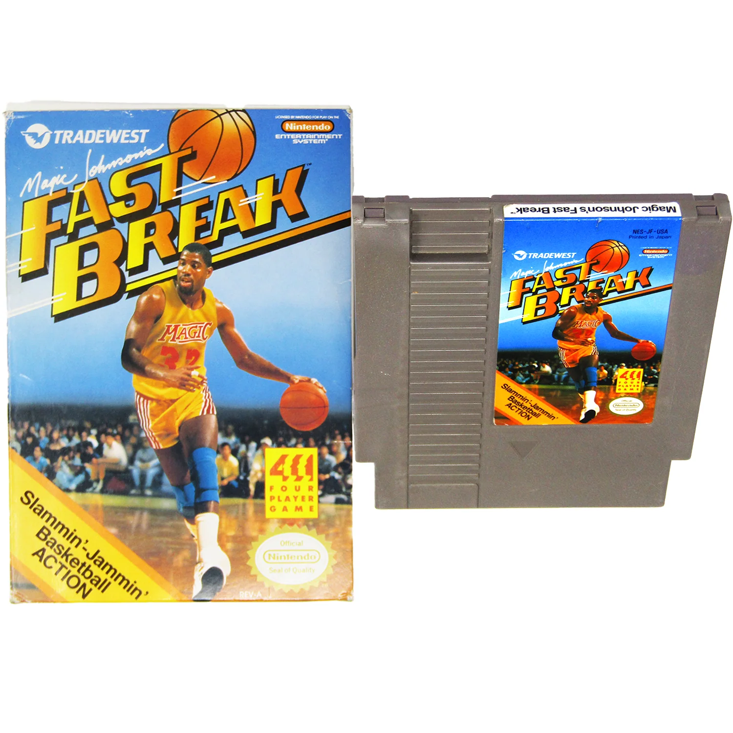 Magic Johnson's Fast Break (Nintendo / NES) - Image 3