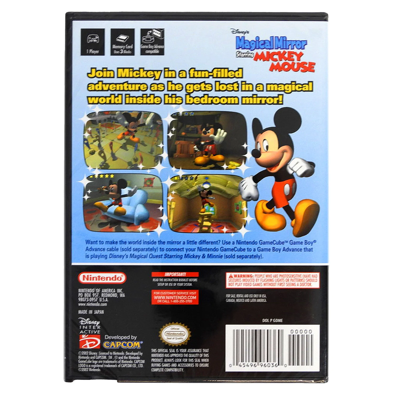 Magical Mirror Starring Mickey Mouse (Nintendo GameCube) - Image 2