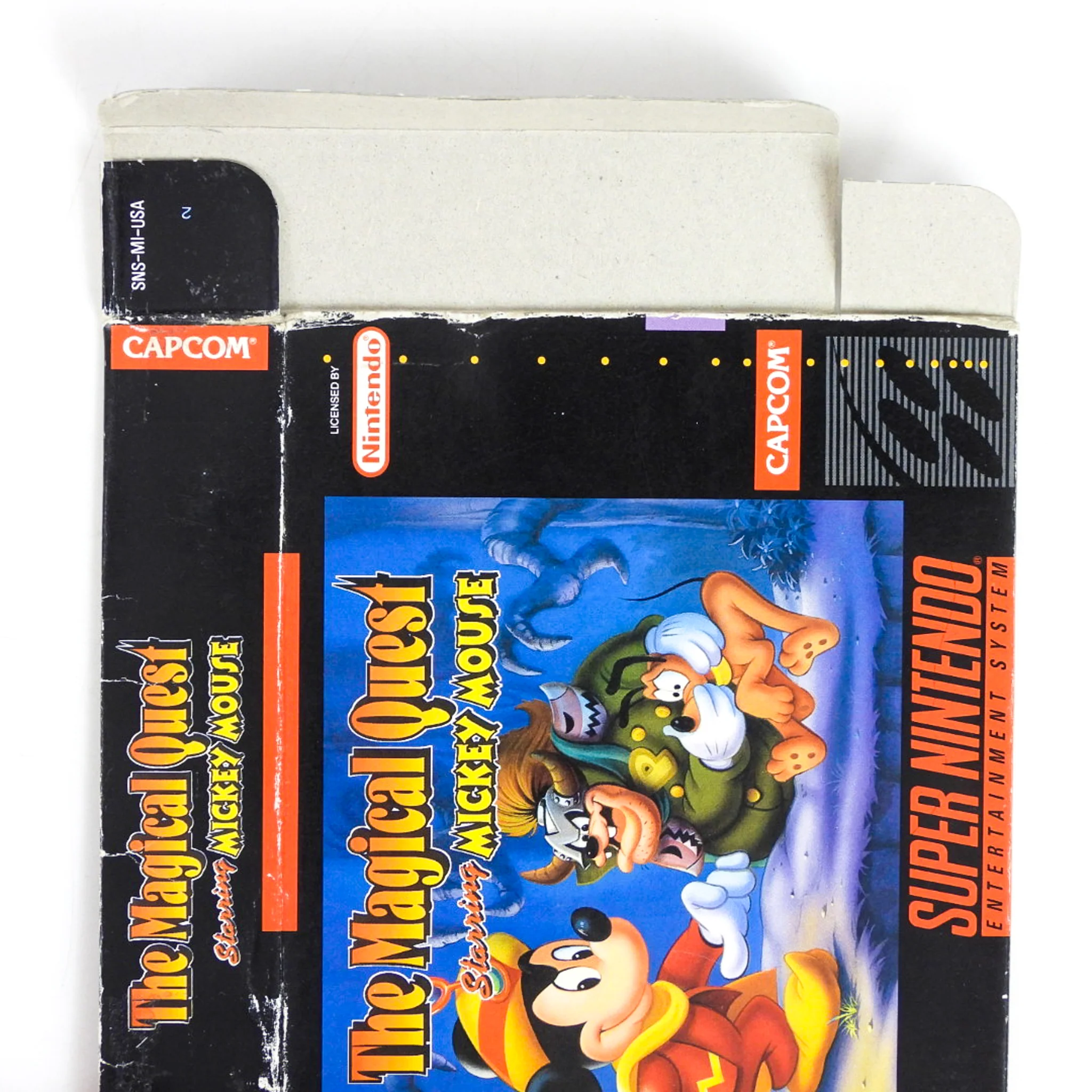 Magical Quest starring Mickey Mouse [Box] (Super Nintendo / SNES) - Image 2