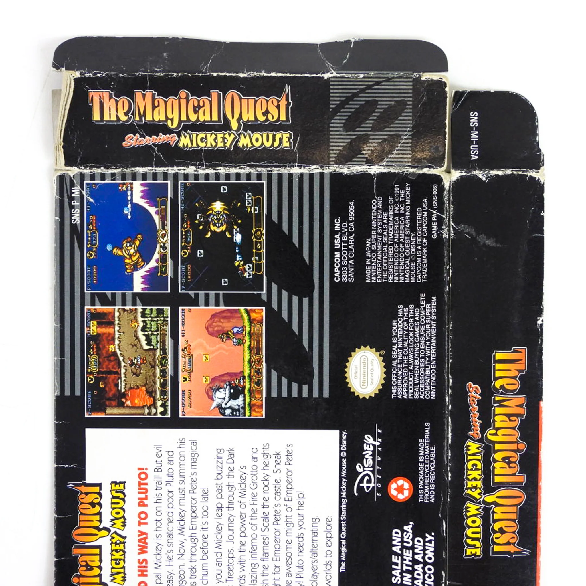 Magical Quest starring Mickey Mouse [Box] (Super Nintendo / SNES) - Image 5