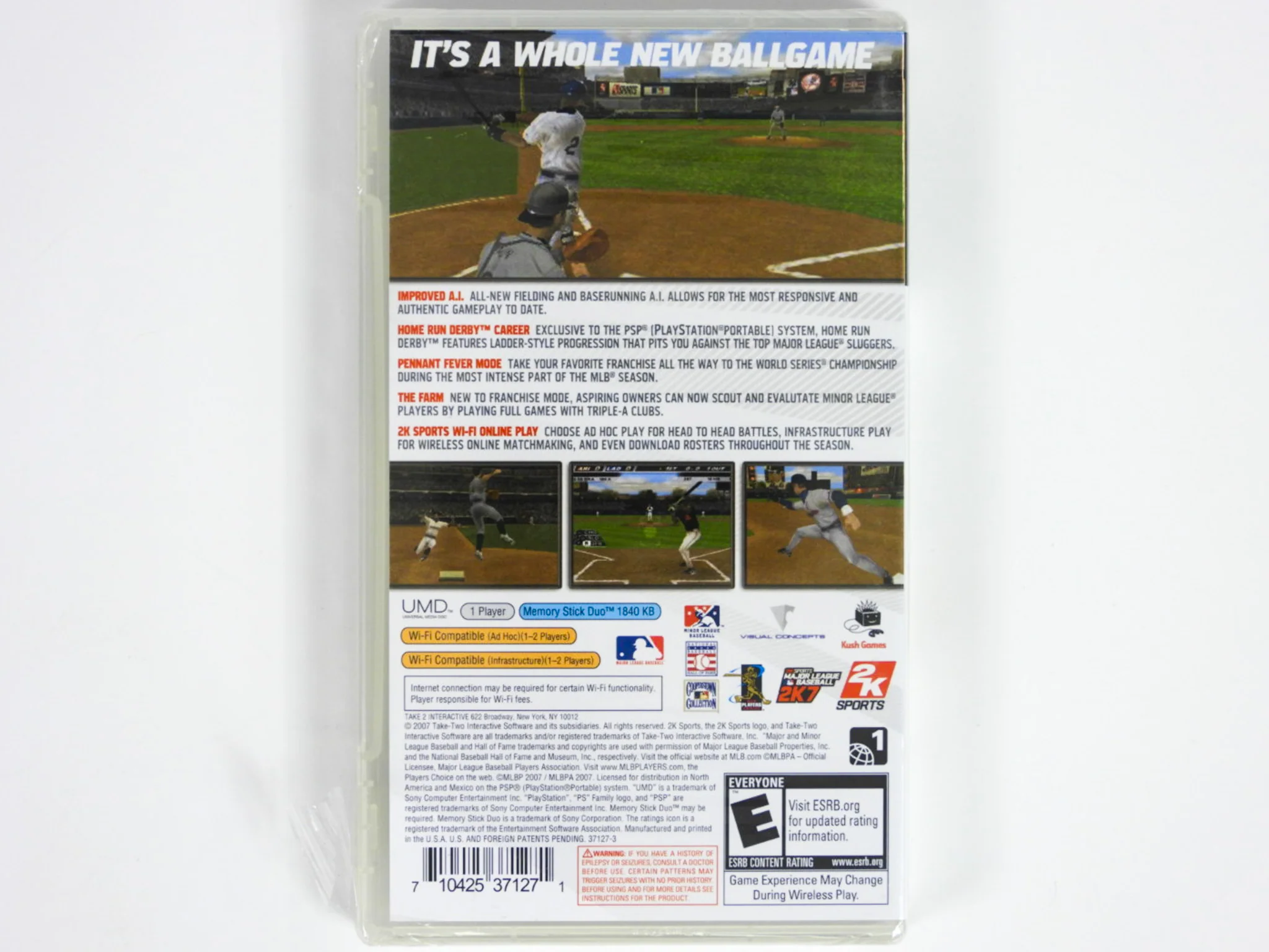 Major League Baseball 2K7 (PlayStation Portable / PSP) - Image 2