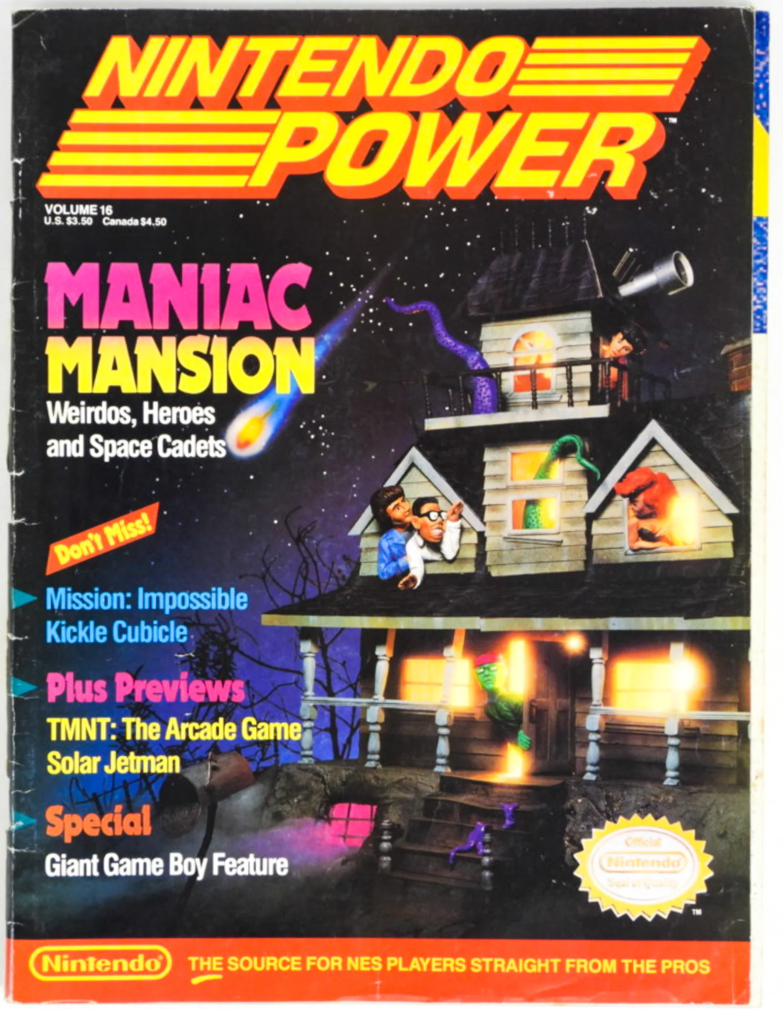 Maniac Mansion [Volume 16] [Nintendo Power] (Magazines) - Image 5