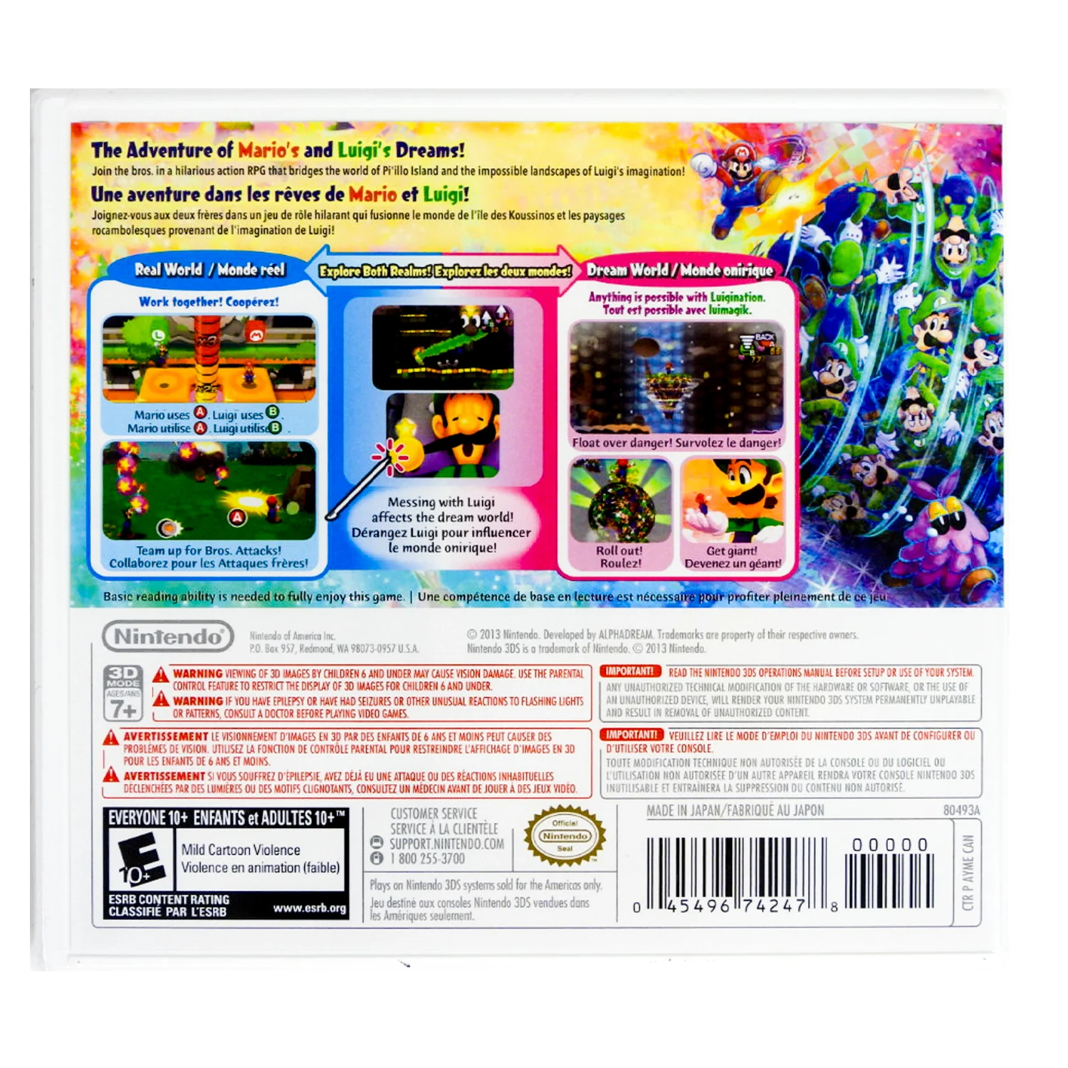 Mario and Luigi: Dream Team (Nintendo 3DS) - Image 2