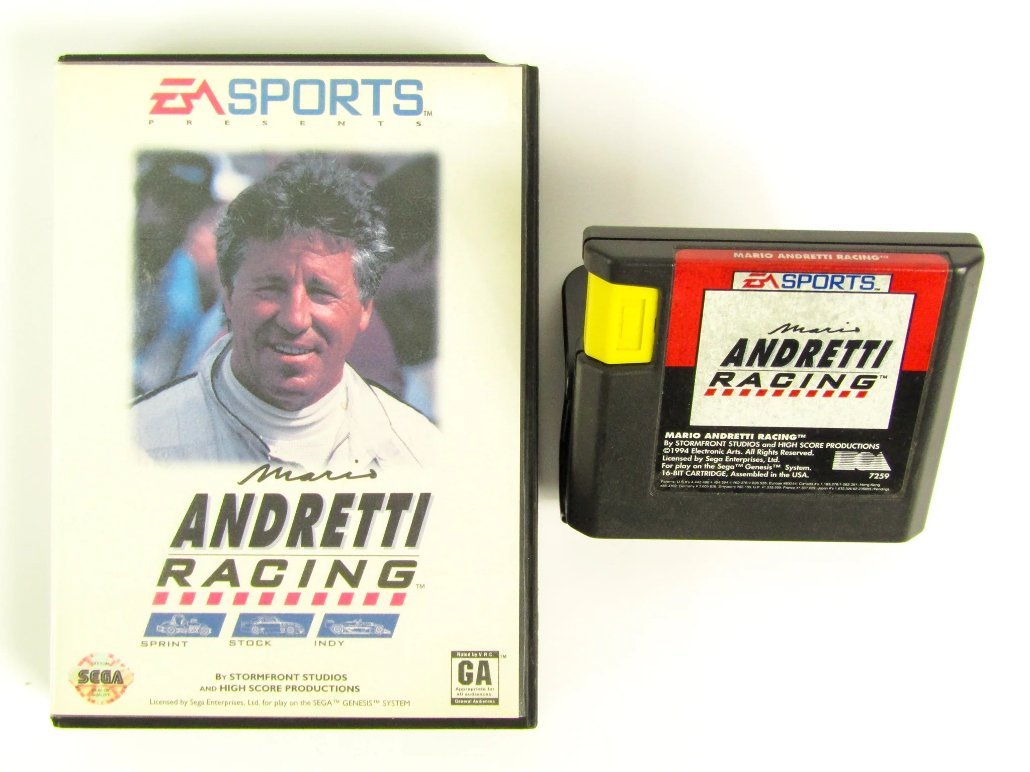 Mario Andretti Racing (Sega Genesis) - Image 4