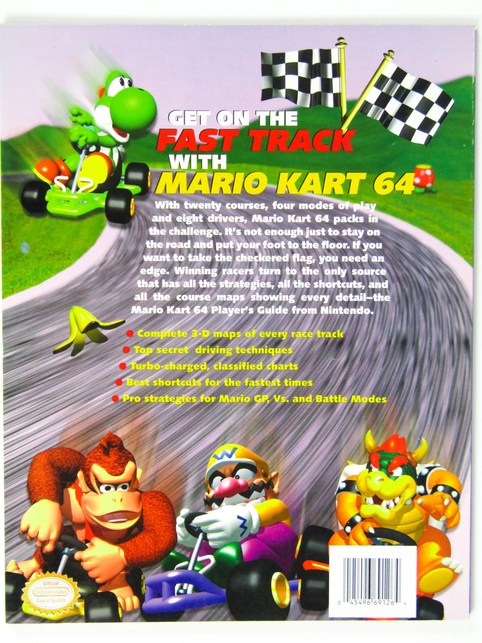 Mario Kart 64 Player's Guide 1997 [Nintendo Power] (Game Guide) - Image 2