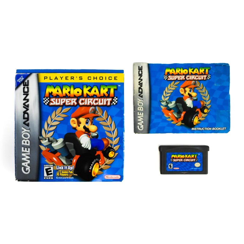 Mario Kart Super Circuit [Player's Choice] (Nintendo Game Boy Advance / GBA) - Image 2
