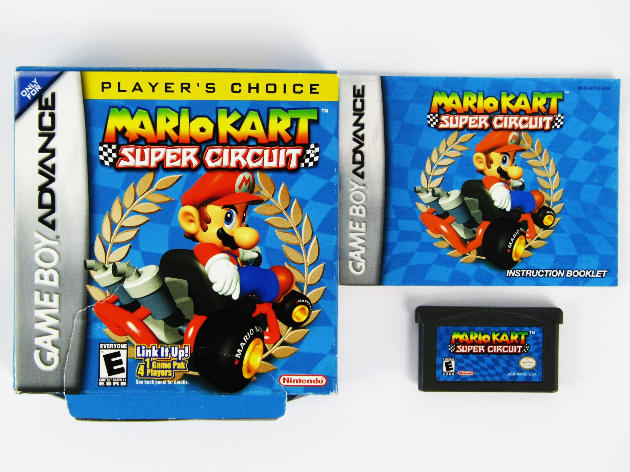 Mario Kart Super Circuit [Player's Choice] (Nintendo Game Boy Advance / GBA) - Image 5