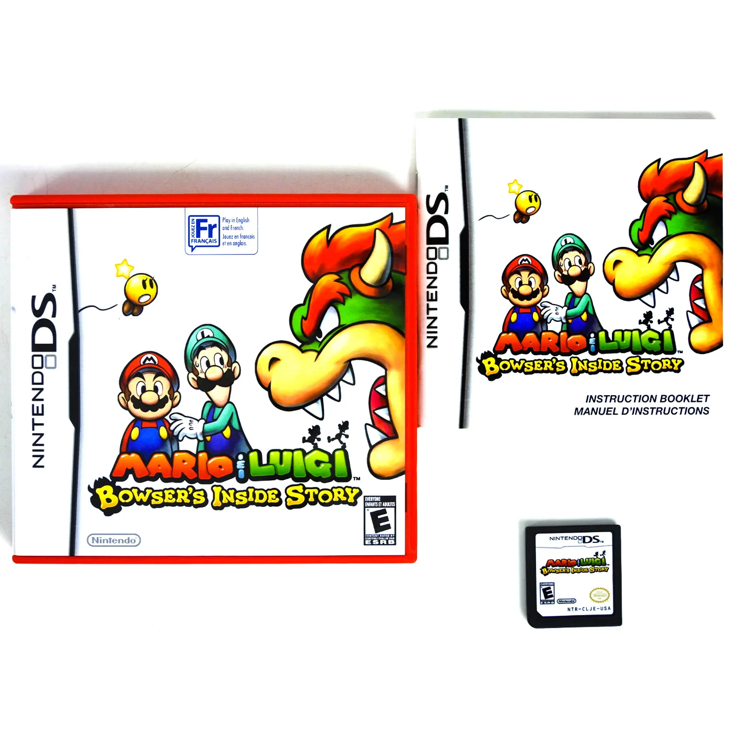 Mario & Luigi: Bowser's Inside Story [Red Box] (Nintendo DS)