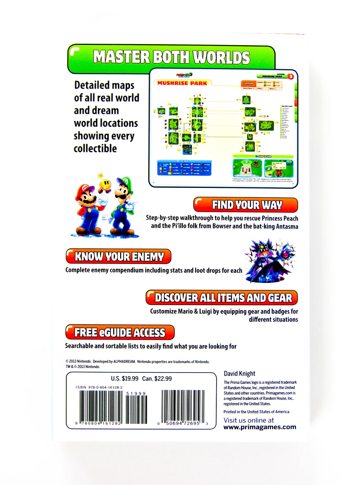 Mario & Luigi Dream Team [Premiere Edition] [Prima Games] (Game Guide) - Image 4
