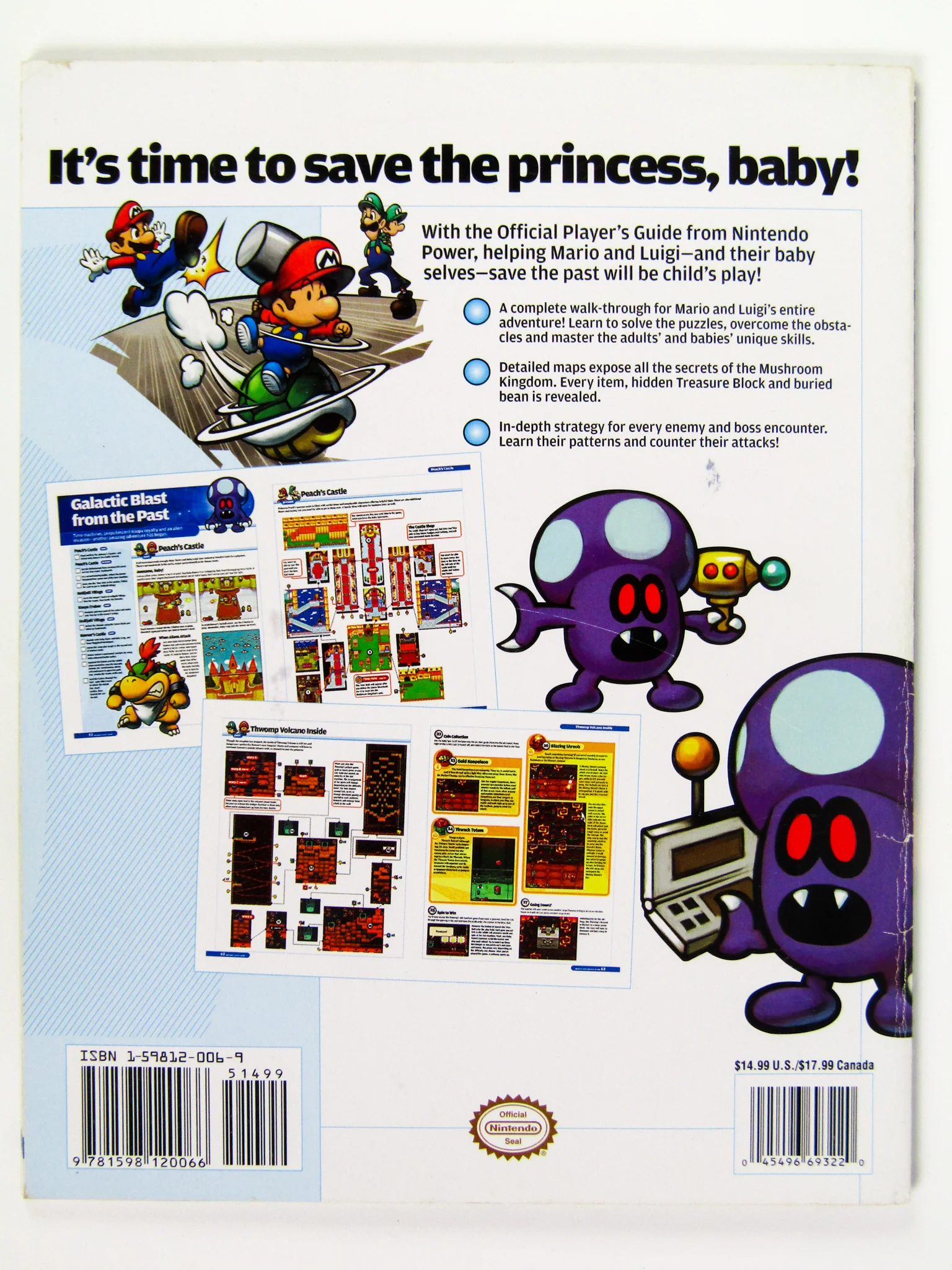 Mario & Luigi Partners In Time [Nintendo Power] (Game Guide) - Image 2